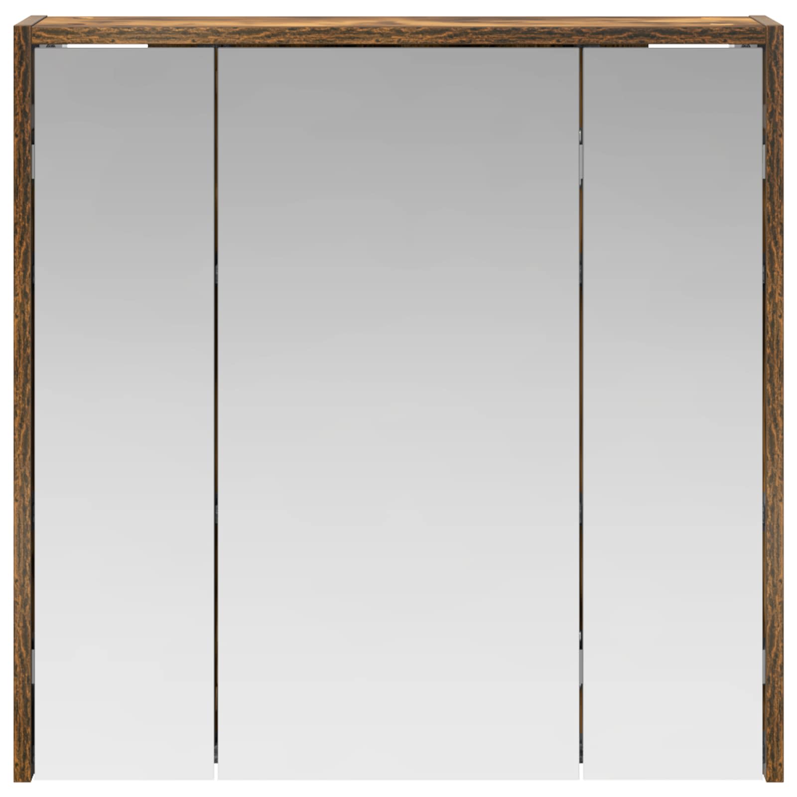 Badkamer spiegelkast Gerookt eiken 63,5 x 16 x 62,5 cm is nu te koop bij PeponiXL, paradijselijk wonen!