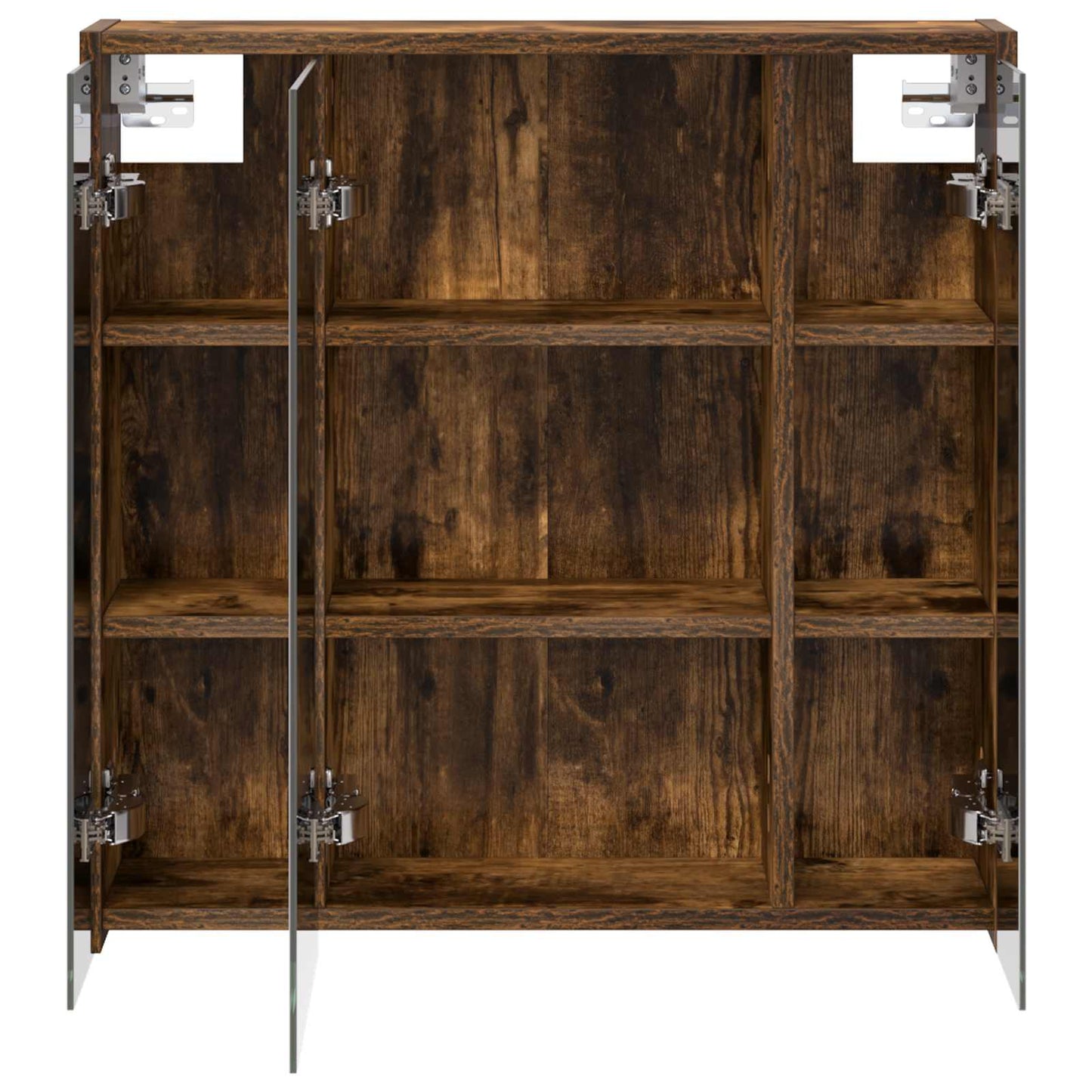 Badkamer spiegelkast Gerookt eiken 63,5 x 16 x 62,5 cm is nu te koop bij PeponiXL, paradijselijk wonen!