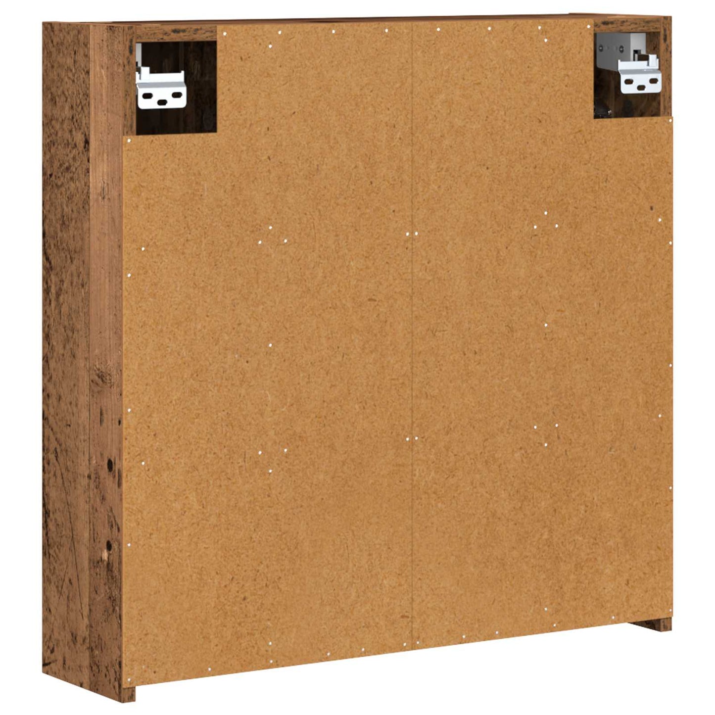 Badkamer spiegelkast Oudhout 63,5 x 16 x 62,5 cm Bewerkt hout is nu te koop bij PeponiXL, paradijselijk wonen!
