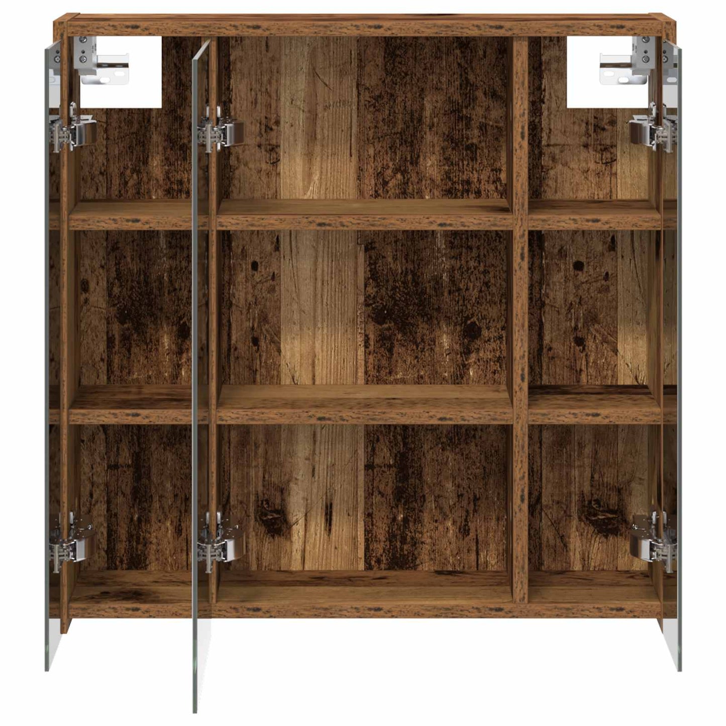 Badkamer spiegelkast Oudhout 63,5 x 16 x 62,5 cm Bewerkt hout is nu te koop bij PeponiXL, paradijselijk wonen!