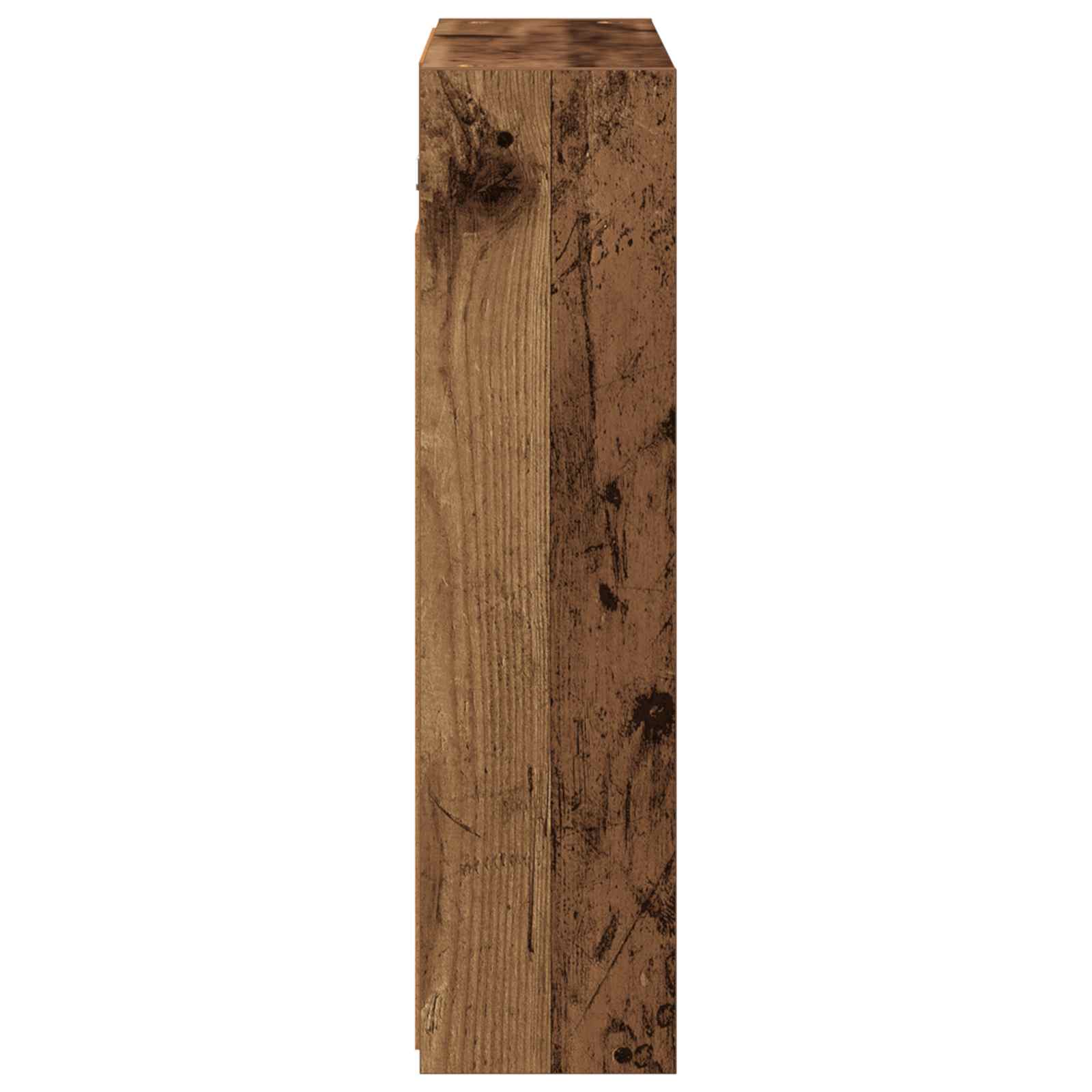 Badkamer spiegelkast Oudhout 63,5 x 16 x 62,5 cm Bewerkt hout is nu te koop bij PeponiXL, paradijselijk wonen!