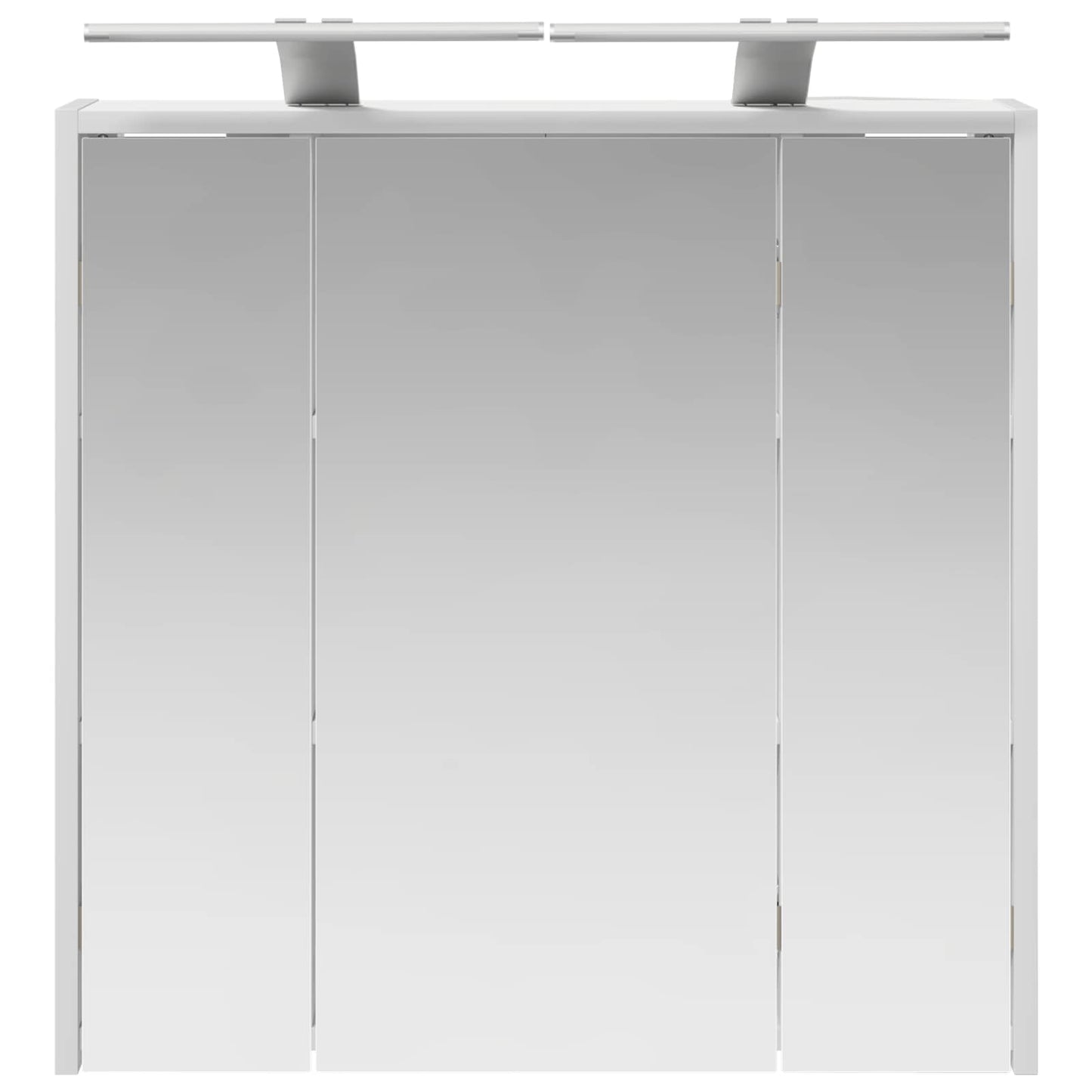 Badkamer spiegelkast voor Wit 63,5 x 16 x 62,5 cm Bewerkt hout is nu te koop bij PeponiXL, paradijselijk wonen!
