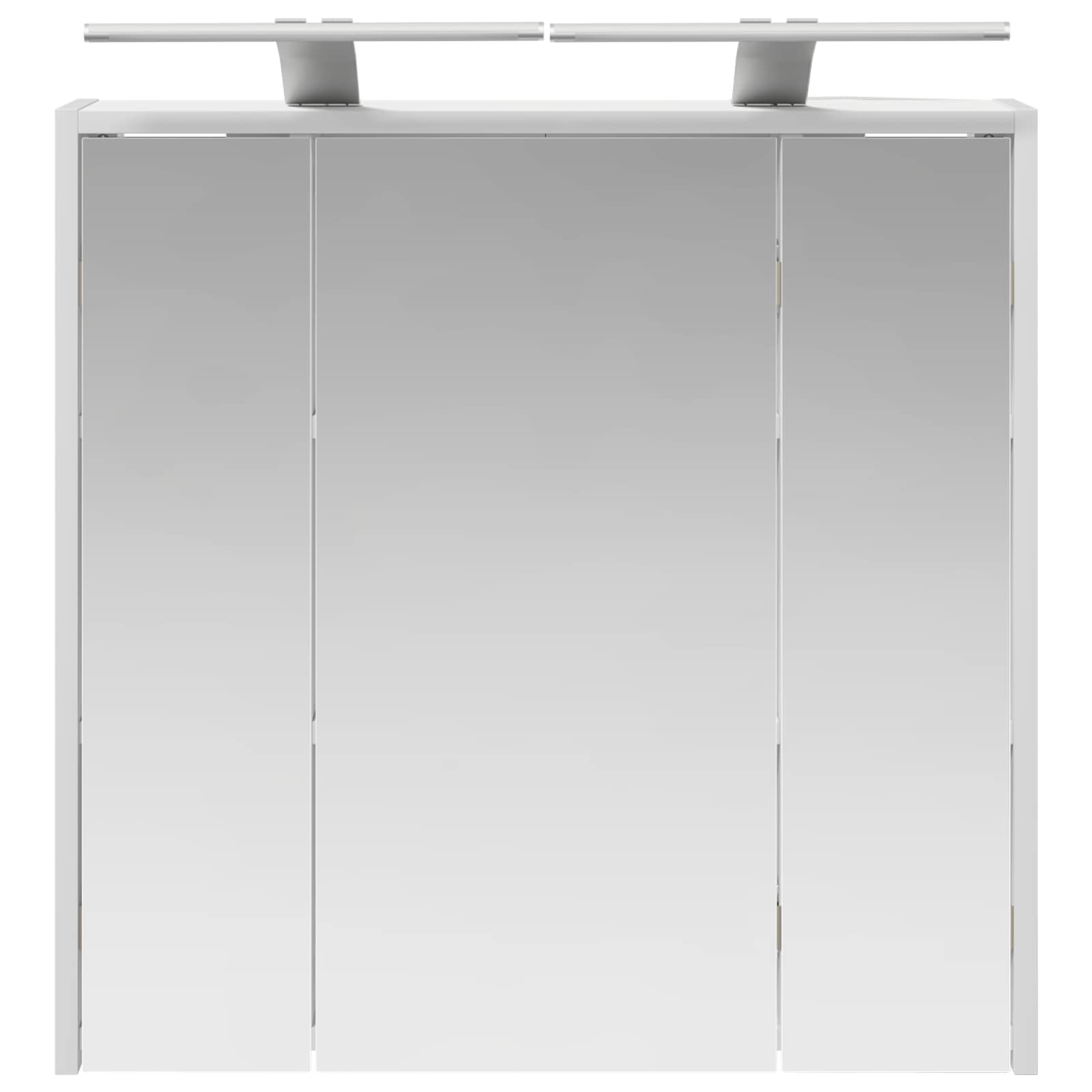 Badkamer spiegelkast voor Wit 63,5 x 16 x 62,5 cm Bewerkt hout is nu te koop bij PeponiXL, paradijselijk wonen!