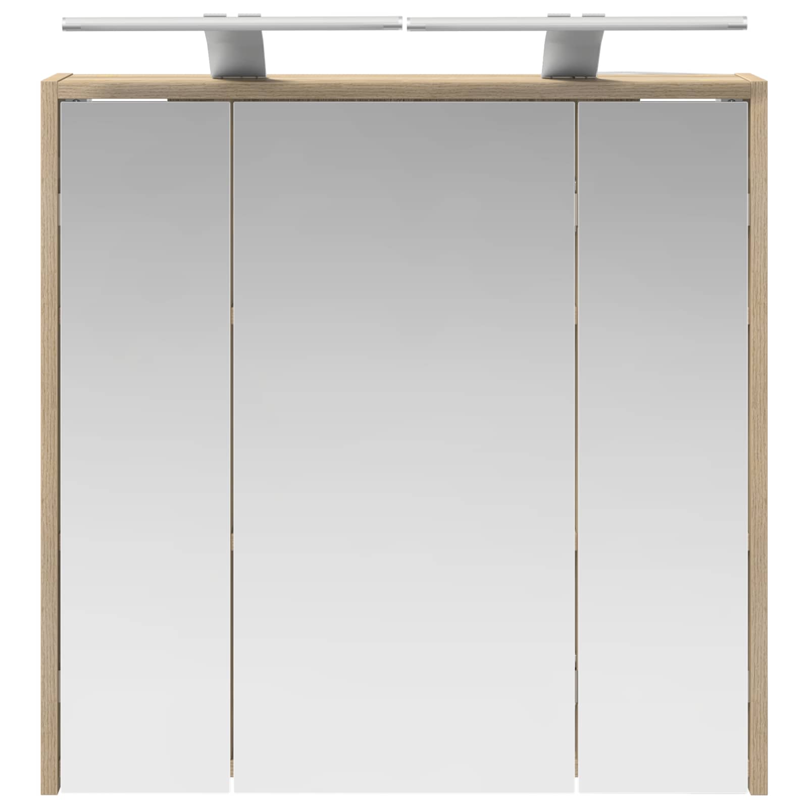 Badkamer spiegelkast Sonoma Eiken 63,5 x 16 x 62,5 cm is nu te koop bij PeponiXL, paradijselijk wonen!