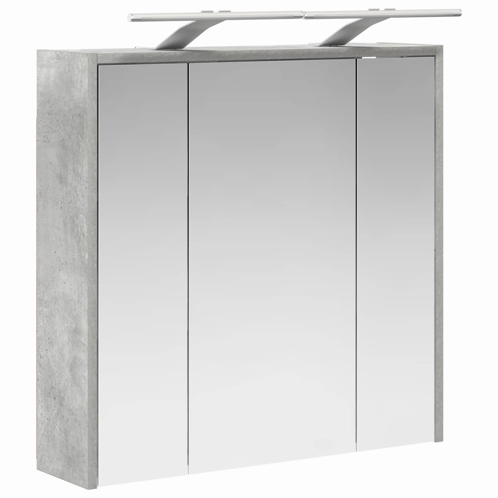 Badkamer spiegelkast Beton Grijs 63,5 x 16 x 62,5 cm is nu te koop bij PeponiXL, paradijselijk wonen!