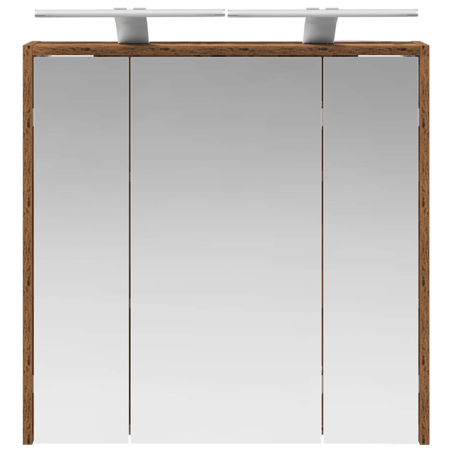Badkamer spiegelkast Oudhout 63,5 x 16 x 62,5 cm Bewerkt hout is nu te koop bij PeponiXL, paradijselijk wonen!