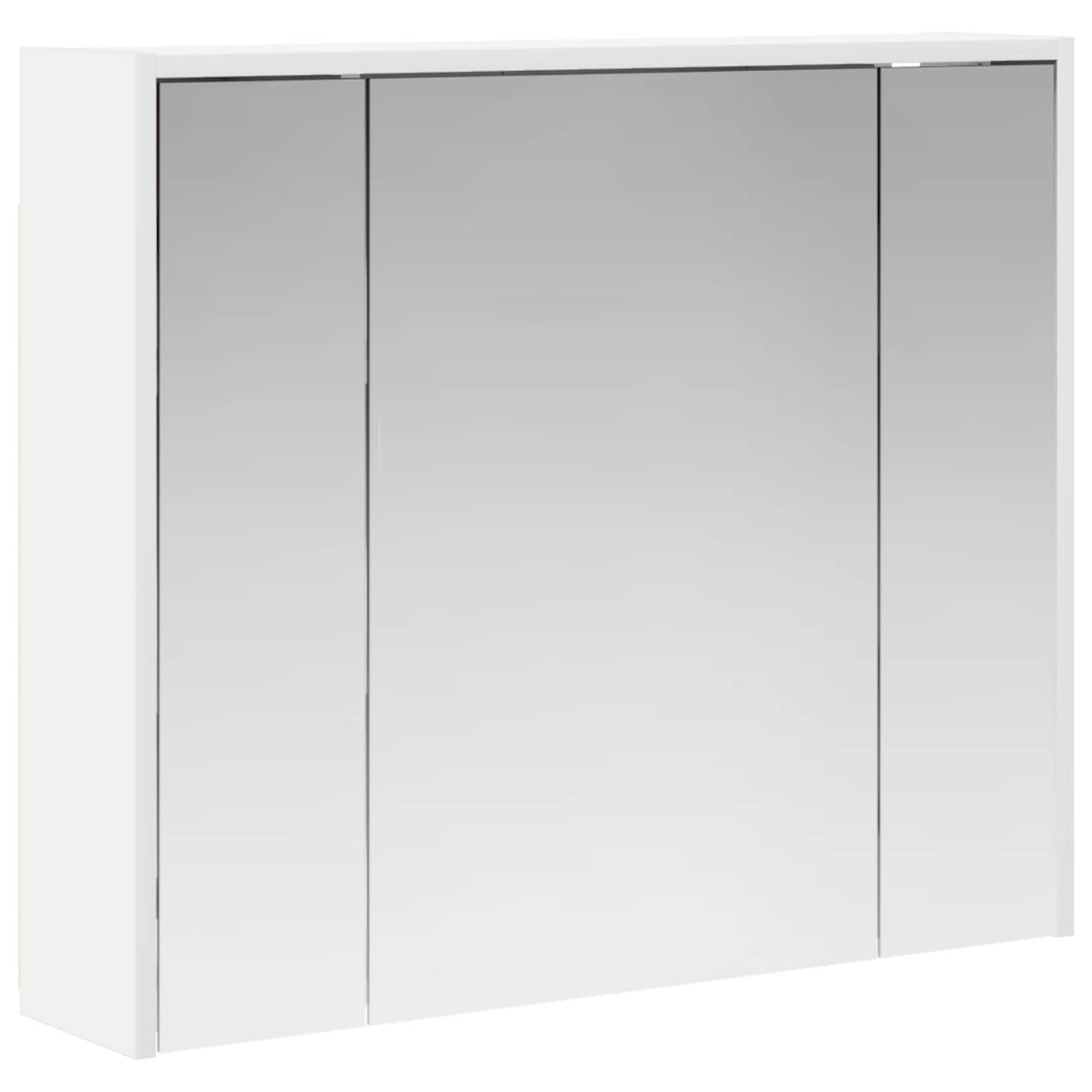 Badkamer spiegelkast voor Wit 73,5 x 16 x 62,5 cm Bewerkt hout is nu te koop bij PeponiXL, paradijselijk wonen!