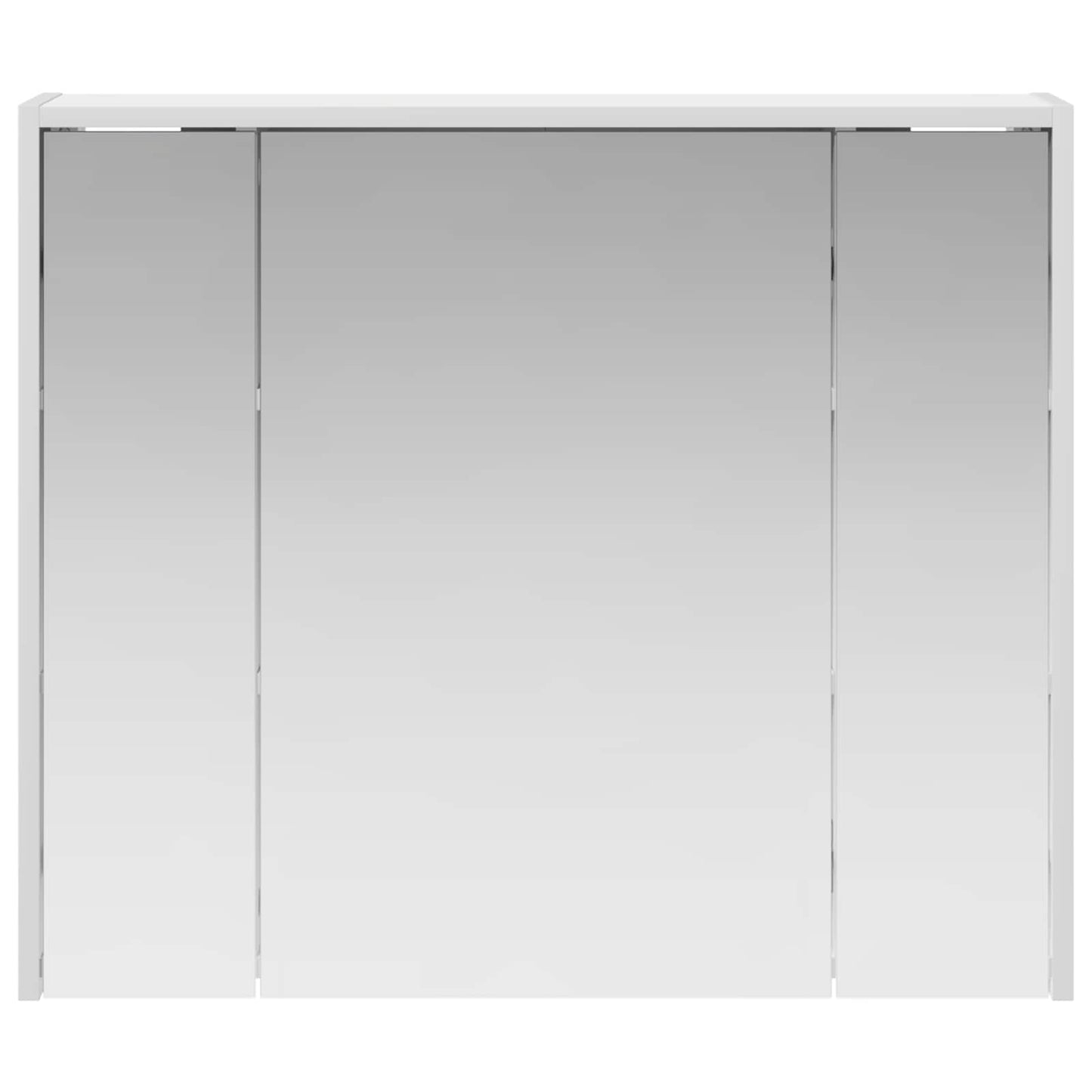 Badkamer spiegelkast voor Wit 73,5 x 16 x 62,5 cm Bewerkt hout is nu te koop bij PeponiXL, paradijselijk wonen!