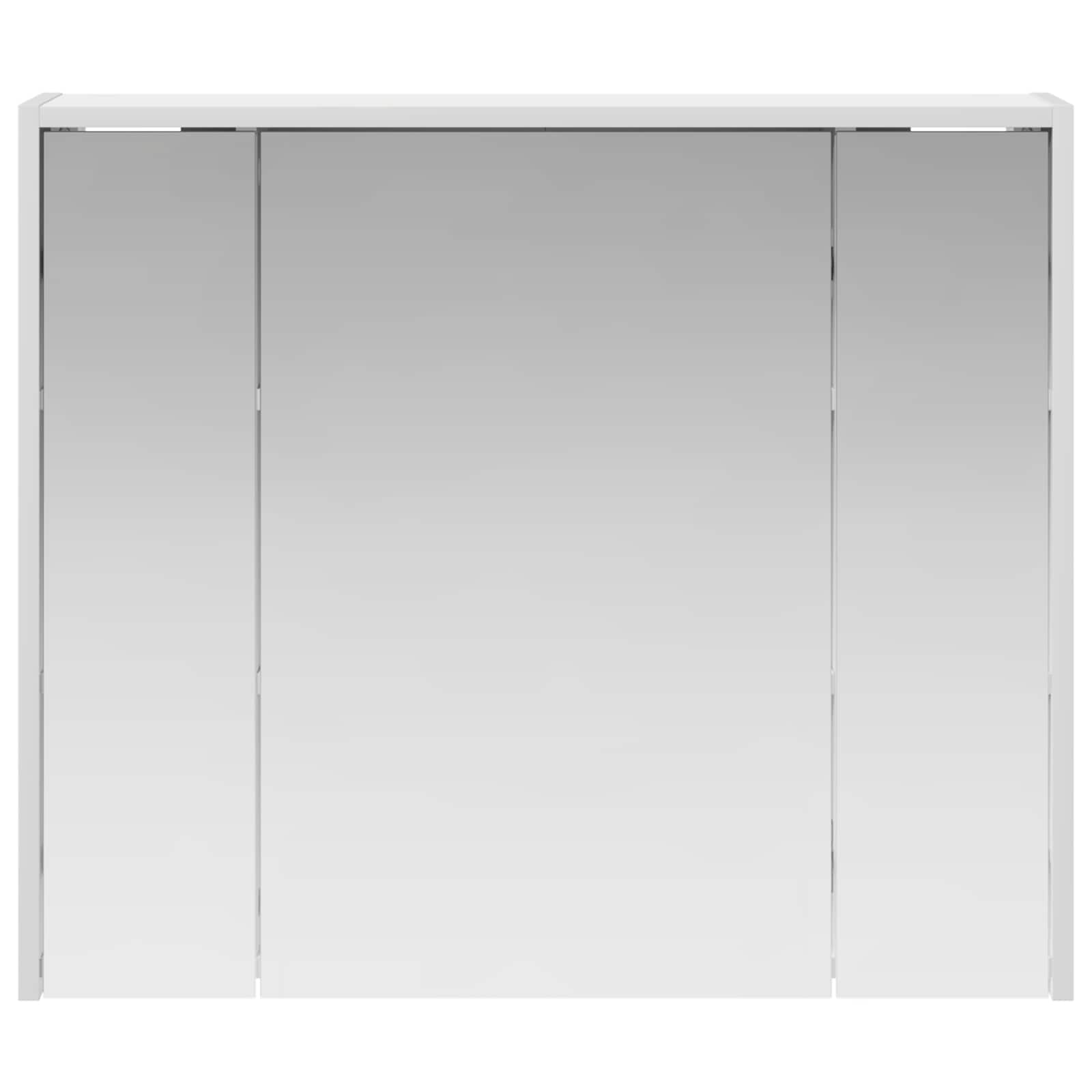 Badkamer spiegelkast voor Wit 73,5 x 16 x 62,5 cm Bewerkt hout is nu te koop bij PeponiXL, paradijselijk wonen!