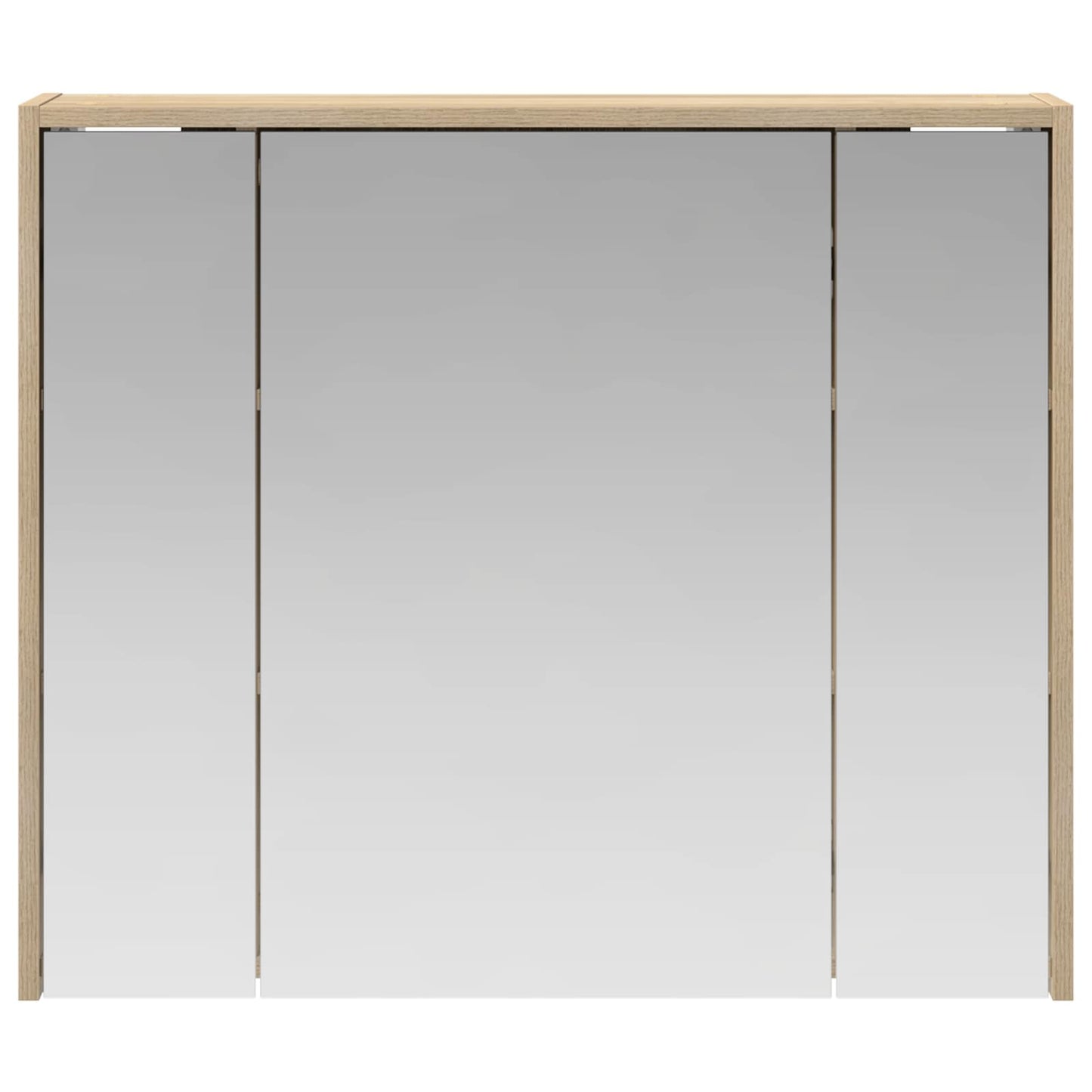 Badkamer spiegelkast Sonoma Eiken 73,5 x 16 x 62,5 cm is nu te koop bij PeponiXL, paradijselijk wonen!