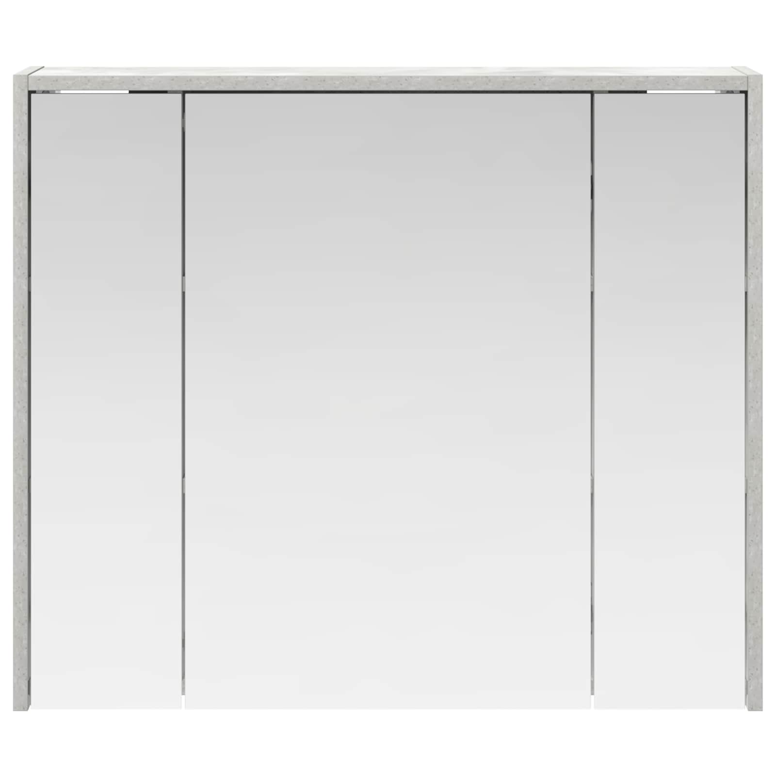 Badkamer spiegelkast Beton Grijs 73,5 x 16 x 62,5 cm is nu te koop bij PeponiXL, paradijselijk wonen!