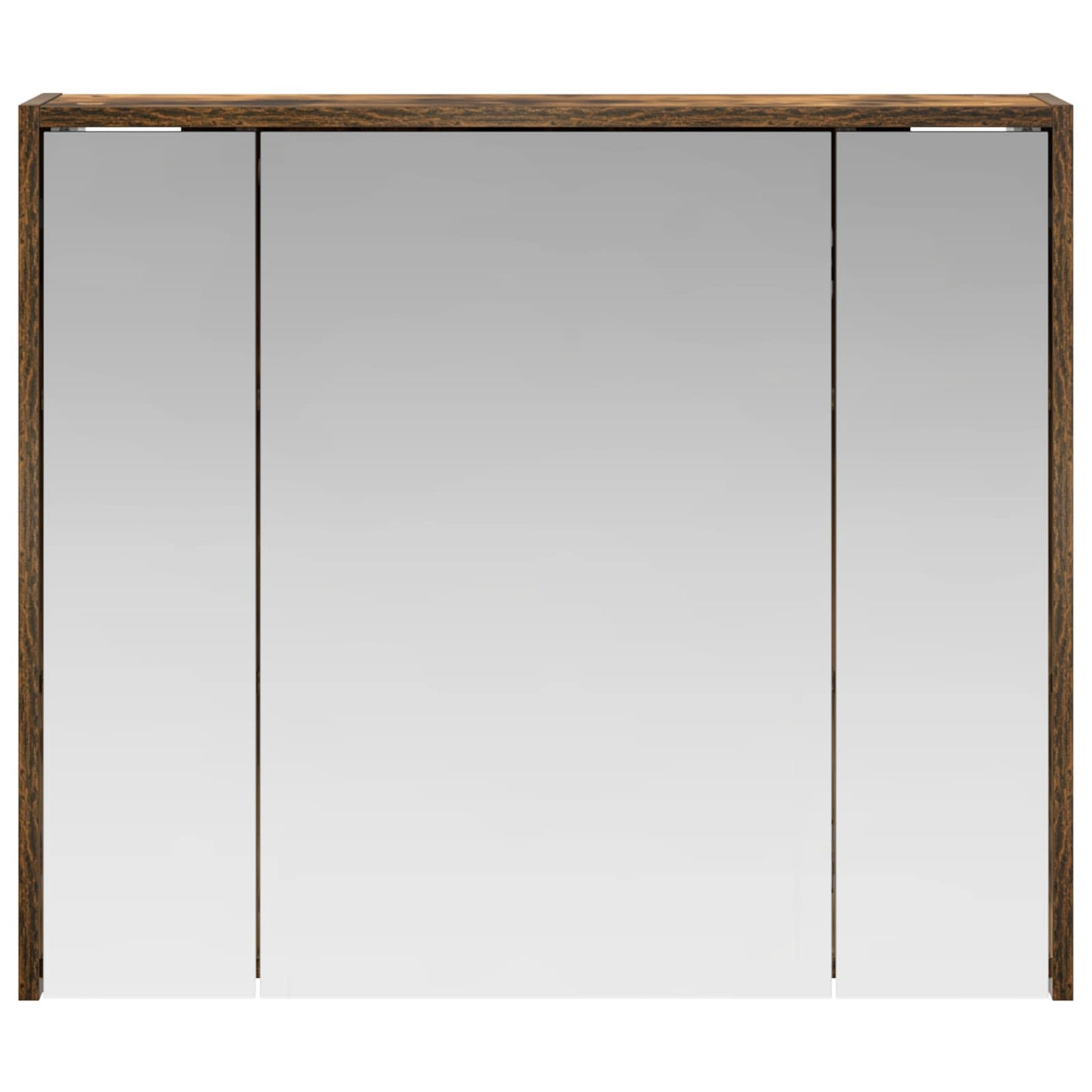 Badkamer spiegelkast Gerookt eiken 73,5 x 16 x 62,5 cm is nu te koop bij PeponiXL, paradijselijk wonen!
