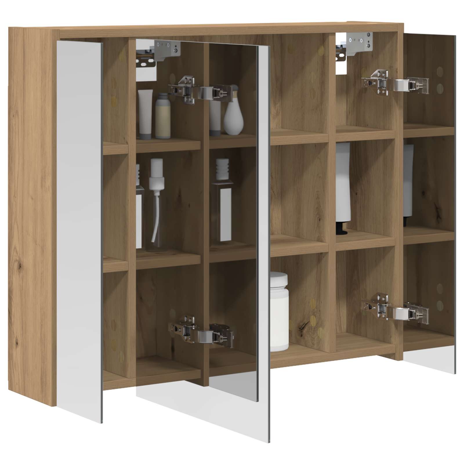 Badkamer spiegelkast Ambachtelijk eiken 73,5 x 16 x 62,5 cm is nu te koop bij PeponiXL, paradijselijk wonen!
