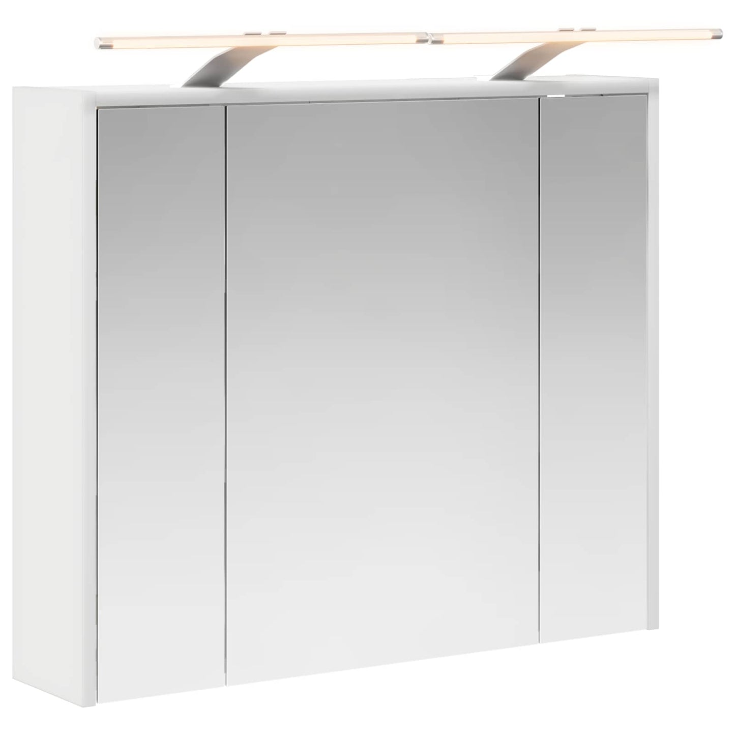 Badkamer spiegelkast voor Wit 73,5 x 16 x 62,5 cm Bewerkt hout is nu te koop bij PeponiXL, paradijselijk wonen!