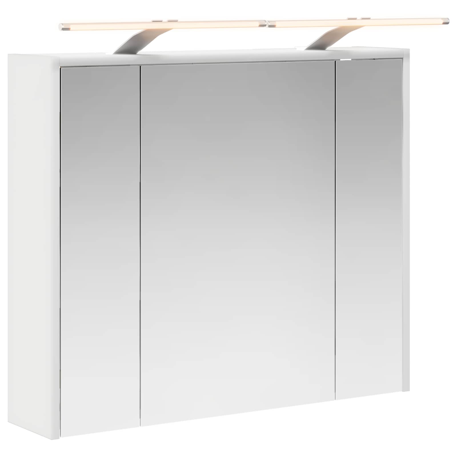 Badkamer spiegelkast voor Wit 73,5 x 16 x 62,5 cm Bewerkt hout is nu te koop bij PeponiXL, paradijselijk wonen!