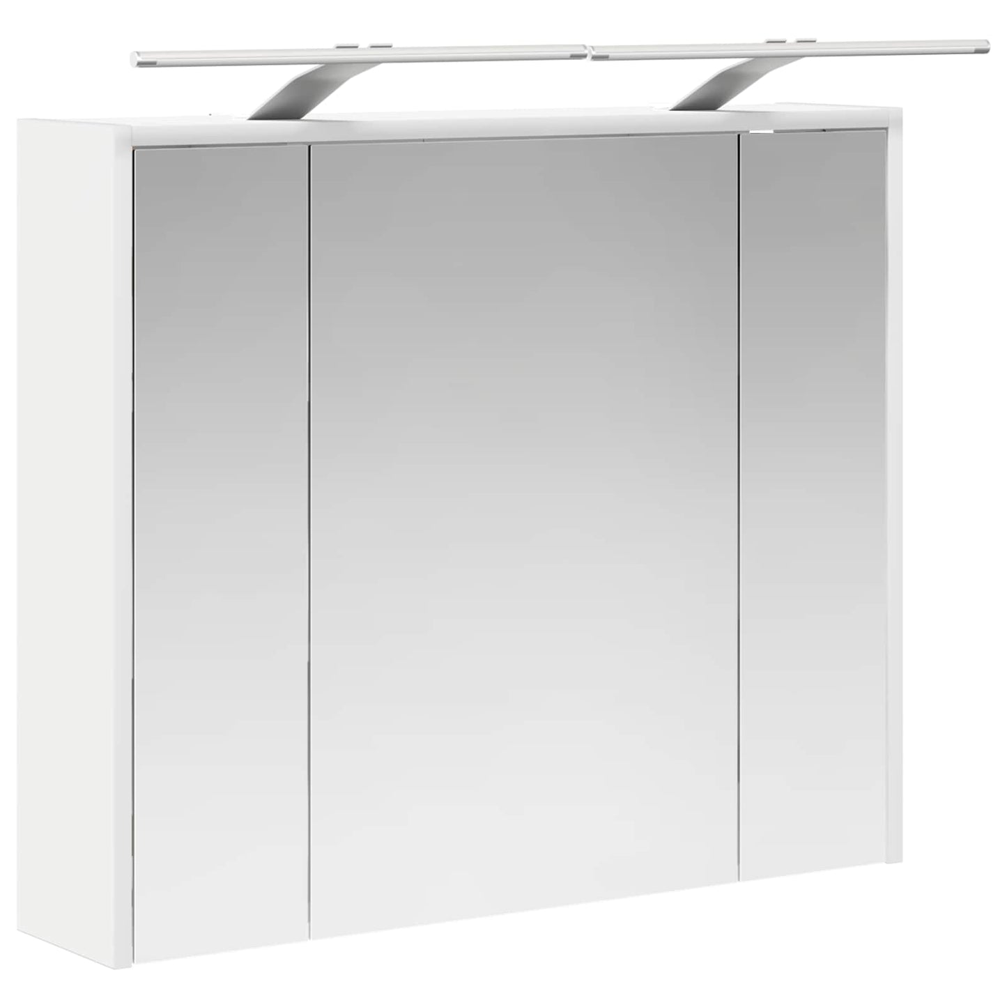 Badkamer spiegelkast voor Wit 73,5 x 16 x 62,5 cm Bewerkt hout is nu te koop bij PeponiXL, paradijselijk wonen!