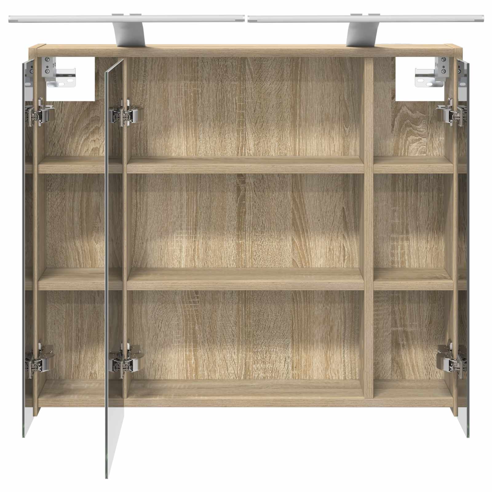 Badkamer spiegelkast Sonoma Eiken 73,5 x 16 x 62,5 cm is nu te koop bij PeponiXL, paradijselijk wonen!