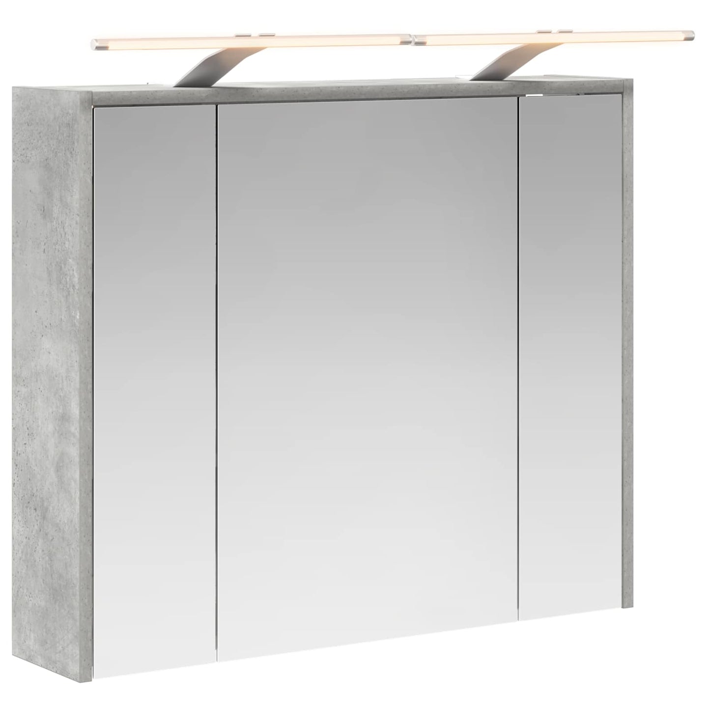 Badkamer spiegelkast Beton Grijs 73,5 x 16 x 62,5 cm is nu te koop bij PeponiXL, paradijselijk wonen!