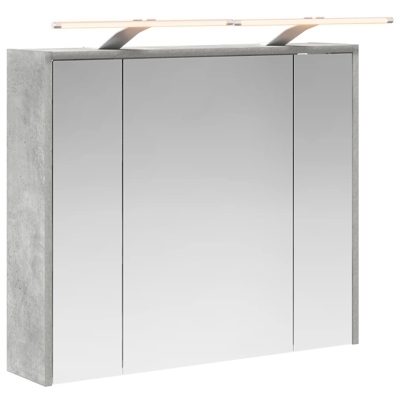 Badkamer spiegelkast Beton Grijs 73,5 x 16 x 62,5 cm is nu te koop bij PeponiXL, paradijselijk wonen!