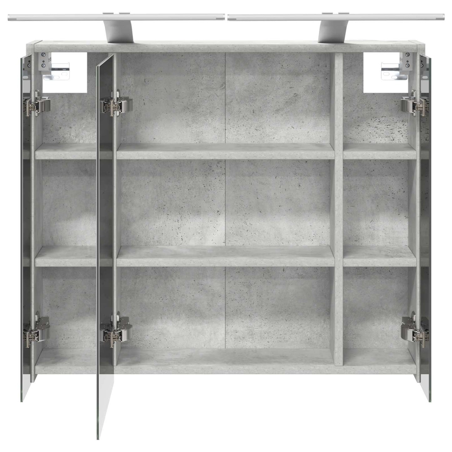 Badkamer spiegelkast Beton Grijs 73,5 x 16 x 62,5 cm is nu te koop bij PeponiXL, paradijselijk wonen!