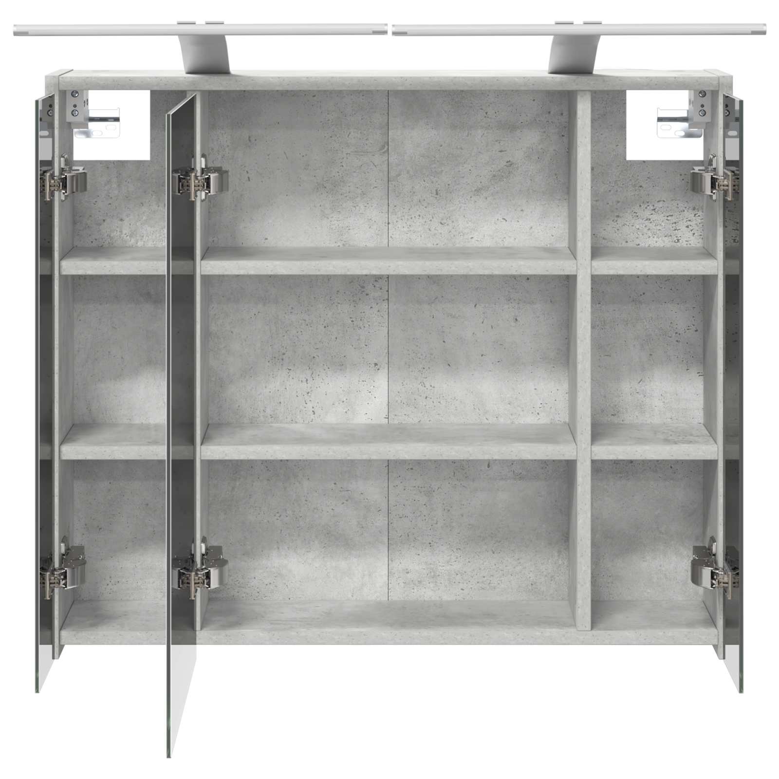 Badkamer spiegelkast Beton Grijs 73,5 x 16 x 62,5 cm is nu te koop bij PeponiXL, paradijselijk wonen!