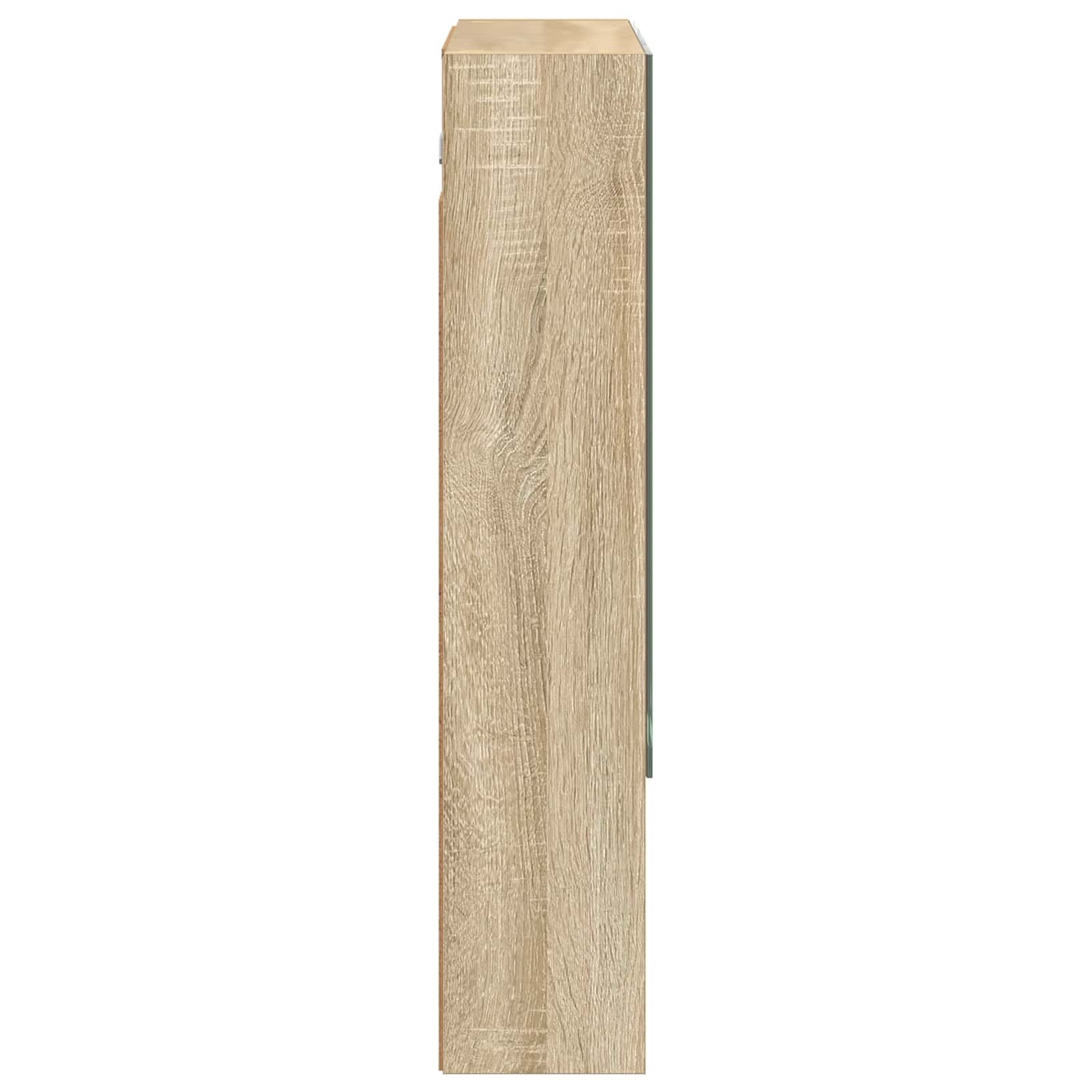 Badkamer spiegelkast met plank Sonoma Eiken 60 x 14.5 x 70 cm is nu te koop bij PeponiXL, paradijselijk wonen!