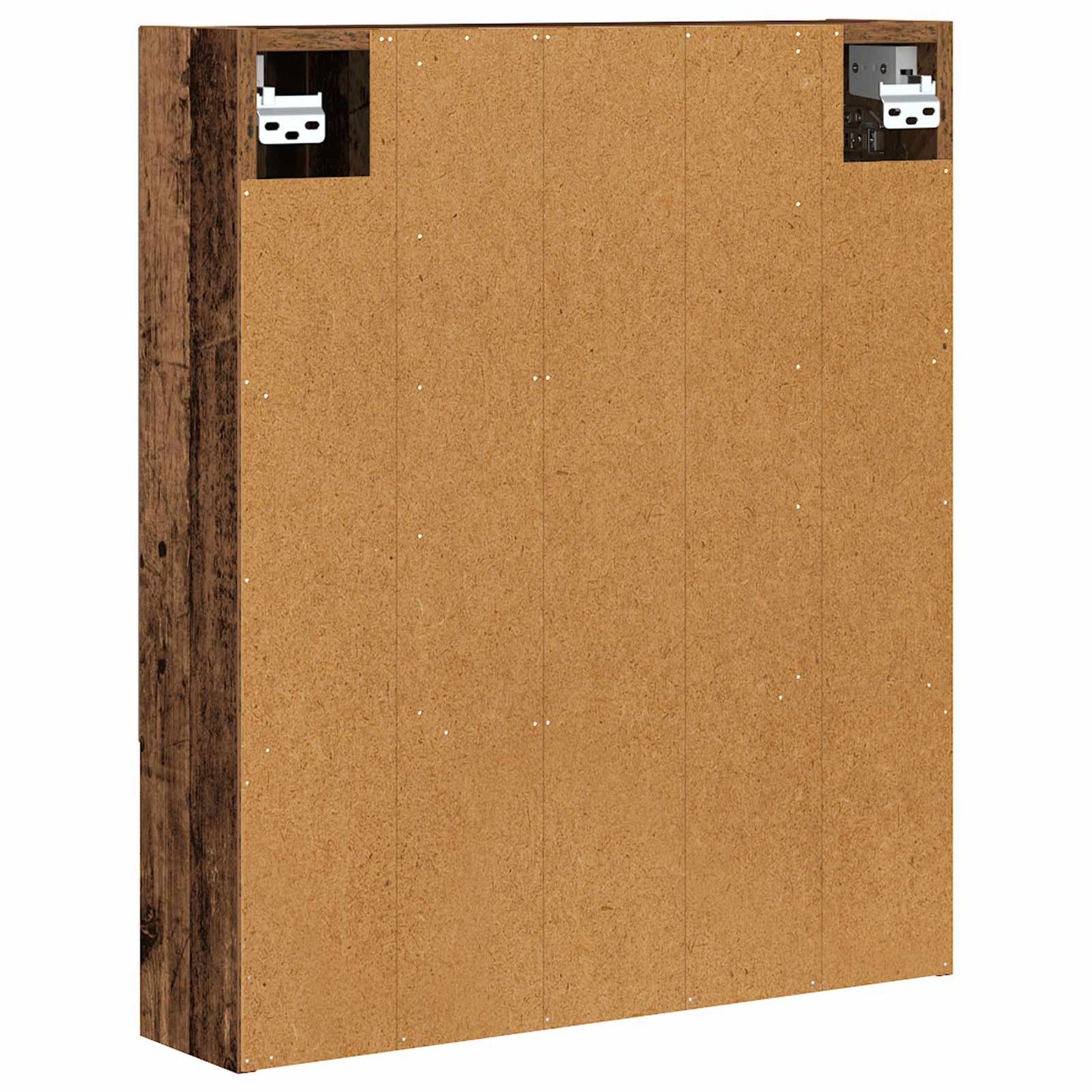 Badkamer spiegelkast Oudhout 60 x 14.5 x 70 cm Bewerkt hout is nu te koop bij PeponiXL, paradijselijk wonen!
