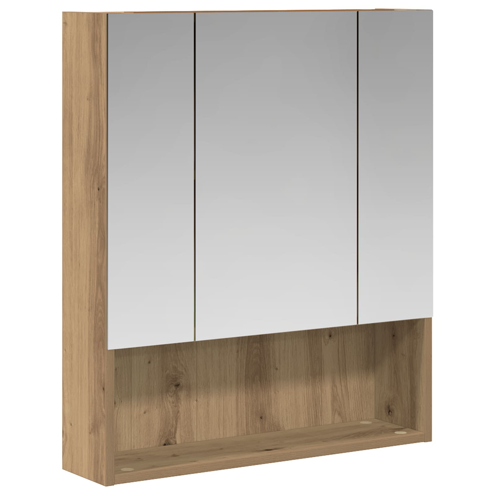 Badkamer spiegelkast Ambachtelijk eiken 60 x 14.5 x 70 cm is nu te koop bij PeponiXL, paradijselijk wonen!