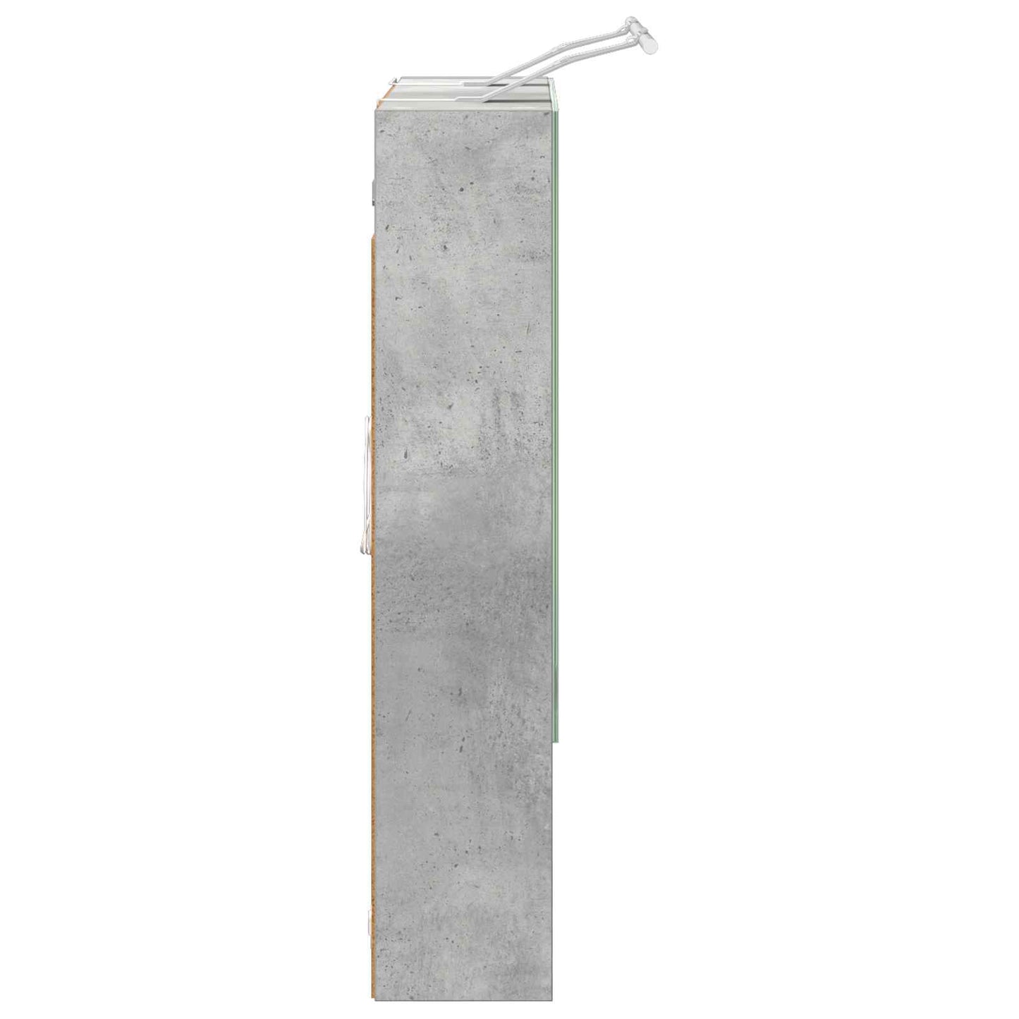 Badkamer spiegelkast Beton Grijs 60 x 14.5 x 70 cm Bewerkt hout is nu te koop bij PeponiXL, paradijselijk wonen!