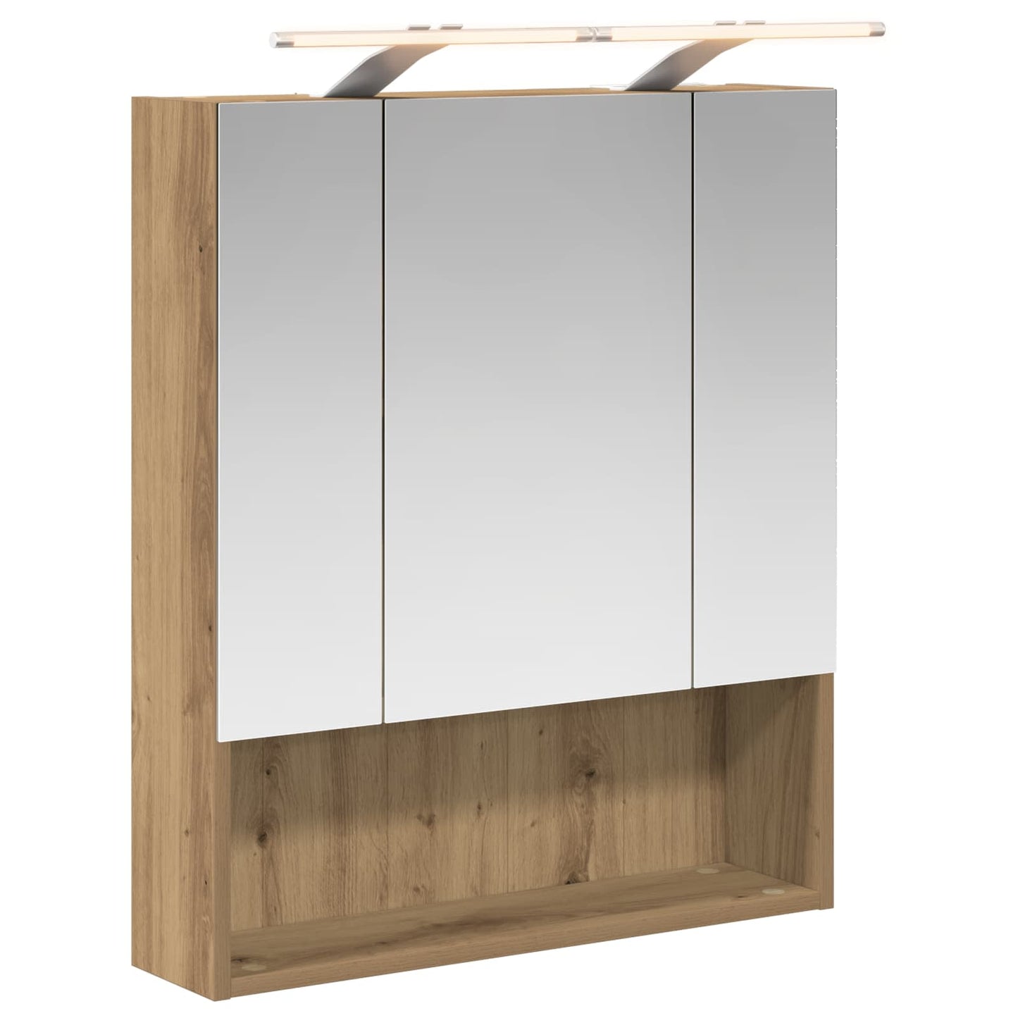 Badkamer spiegelkast Ambachtelijk eiken 60 x 14.5 x 70 cm is nu te koop bij PeponiXL, paradijselijk wonen!