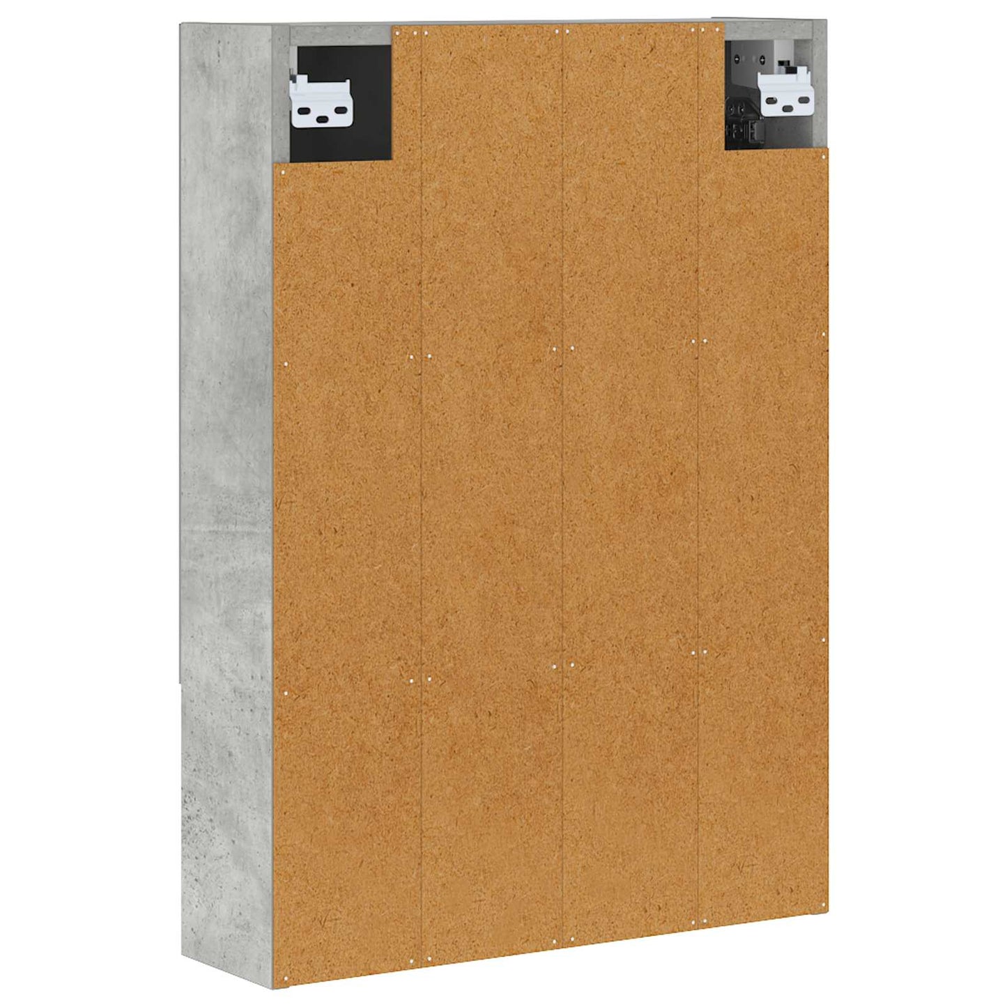 Badkamer spiegelkast Beton Grijs 50 x 14,5 x 70 cm Bewerkt hout is nu te koop bij PeponiXL, paradijselijk wonen!