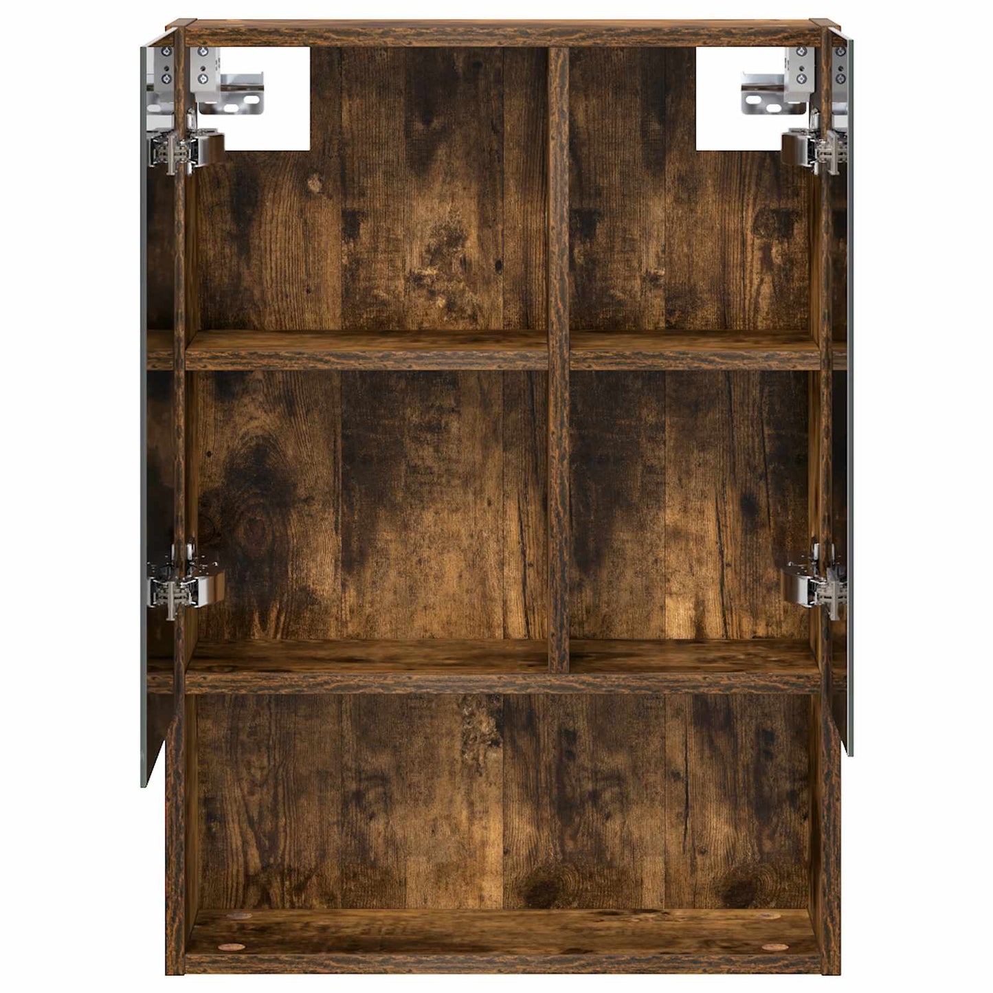 Badkamer spiegelkast met plank Gerookt eiken 50 x 14,5 x 70 cm is nu te koop bij PeponiXL, paradijselijk wonen!
