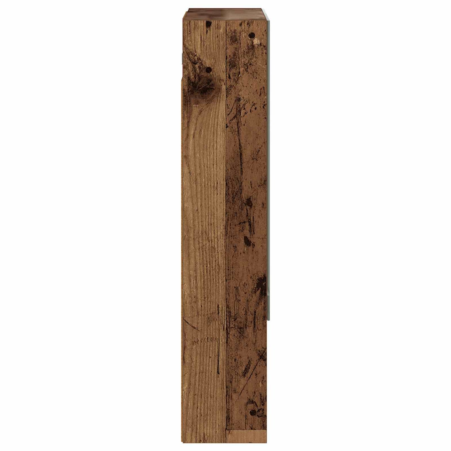 Badkamer spiegelkast Oudhout 50 x 14,5 x 70 cm Bewerkt hout is nu te koop bij PeponiXL, paradijselijk wonen!