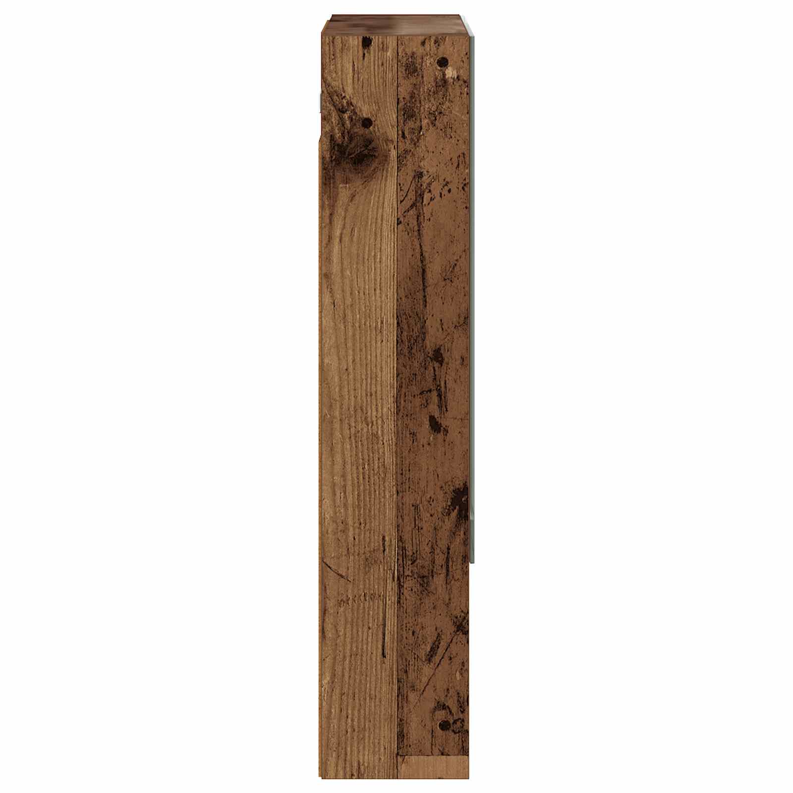 Badkamer spiegelkast Oudhout 50 x 14,5 x 70 cm Bewerkt hout is nu te koop bij PeponiXL, paradijselijk wonen!
