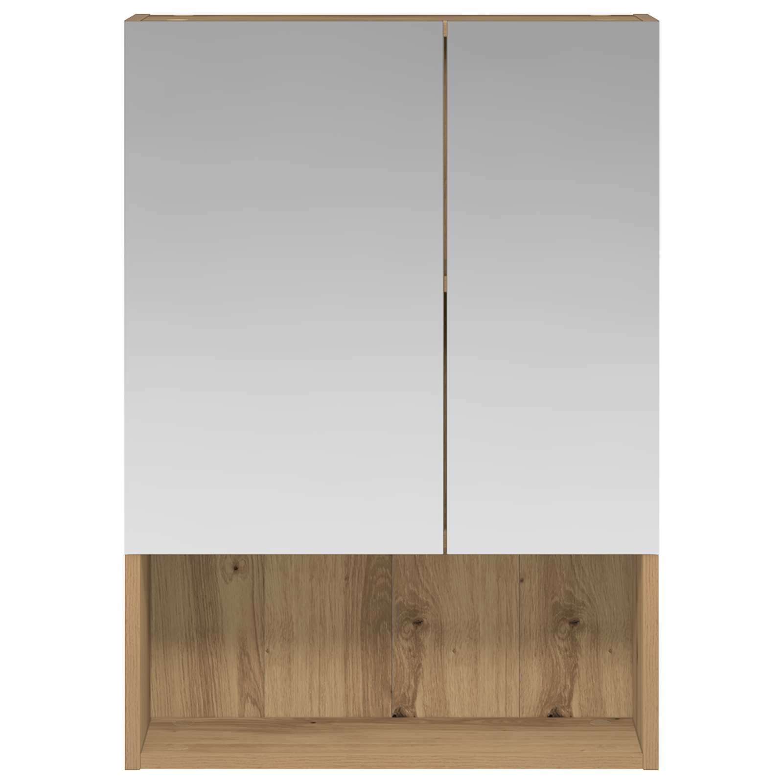 Badkamer spiegelkast Ambachtelijk eiken 50 x 14,5 x 70 cm is nu te koop bij PeponiXL, paradijselijk wonen!