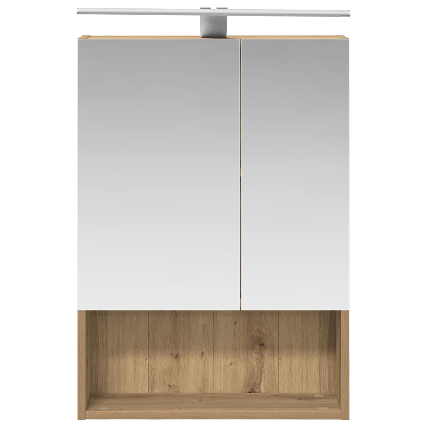 Badkamer spiegelkast Ambachtelijk eiken 50 x 14,5 x 70 cm is nu te koop bij PeponiXL, paradijselijk wonen!