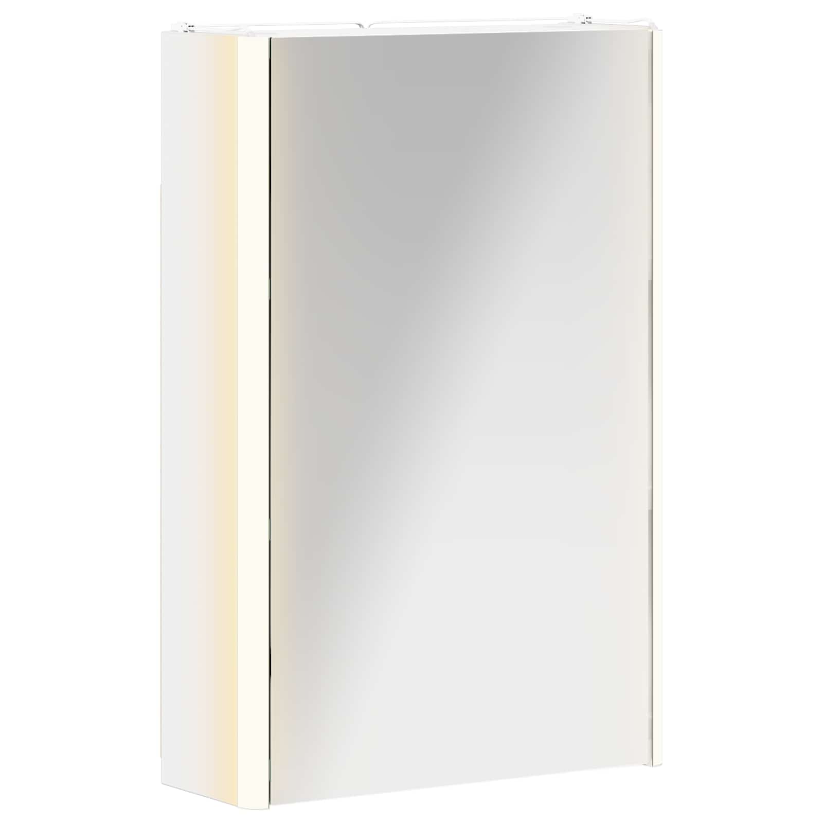 Badkamer spiegelkast voor Wit 33 x 11,5 x 50 cm Bewerkt hout is nu te koop bij PeponiXL, paradijselijk wonen!