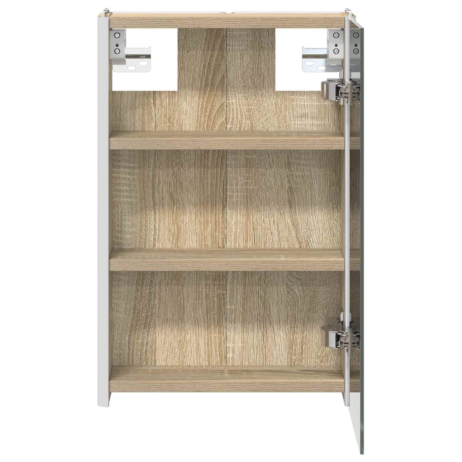 Badkamer spiegelkast Sonoma Eiken 33 x 11,5 x 50 cm is nu te koop bij PeponiXL, paradijselijk wonen!