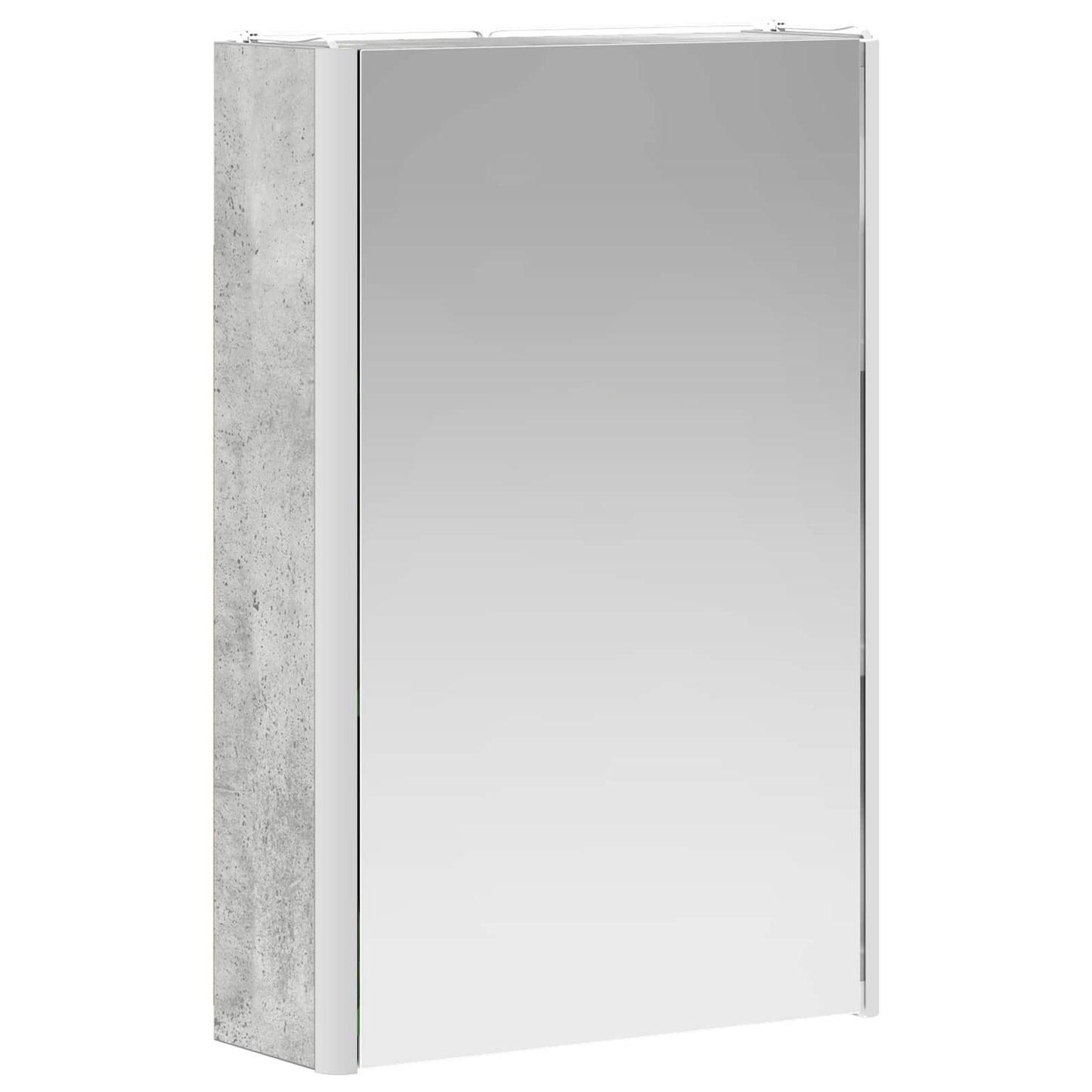 Badkamer spiegelkast Beton Grijs 33 x 11,5 x 50 cm Bewerkt hout is nu te koop bij PeponiXL, paradijselijk wonen!