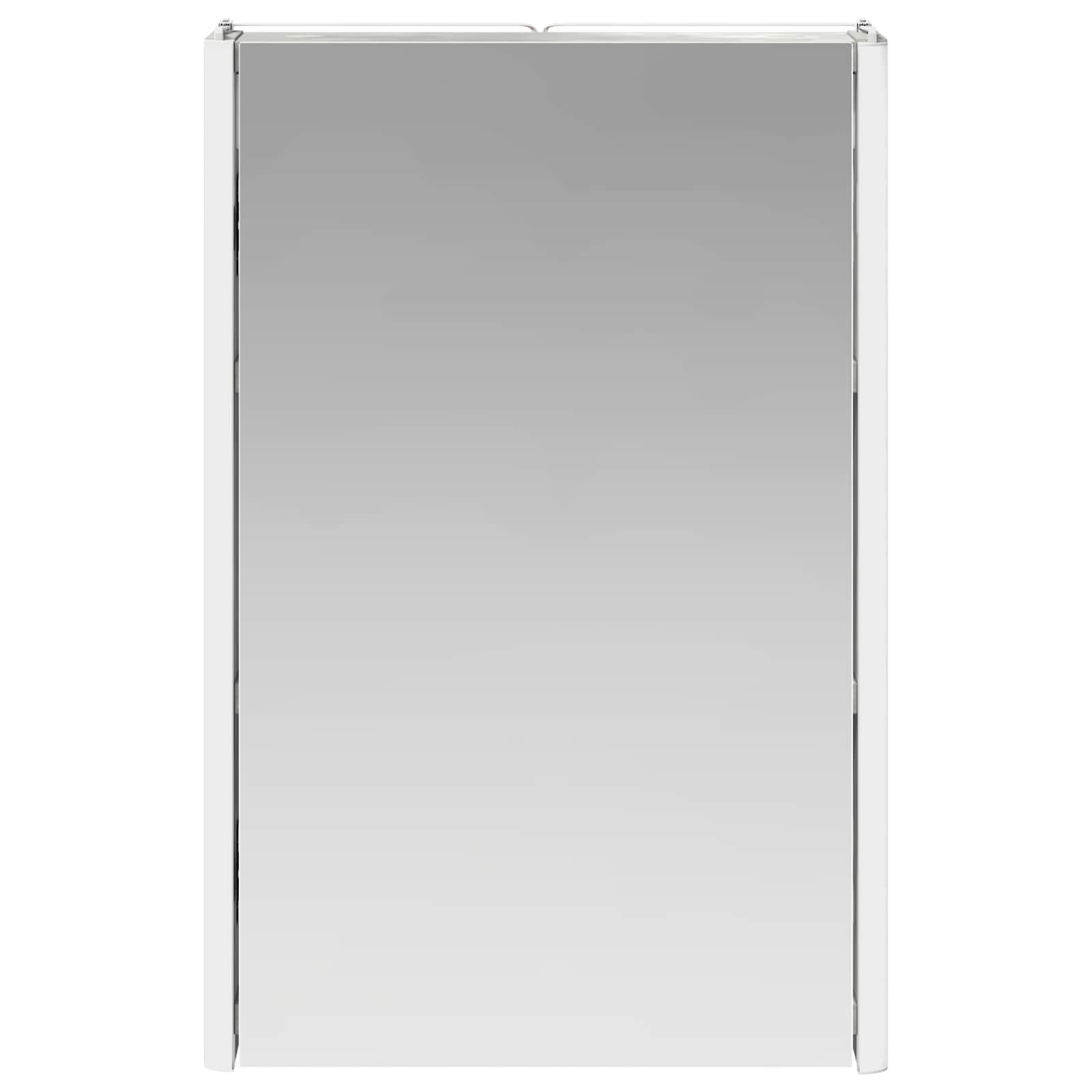 Badkamer spiegelkast Beton Grijs 33 x 11,5 x 50 cm Bewerkt hout is nu te koop bij PeponiXL, paradijselijk wonen!