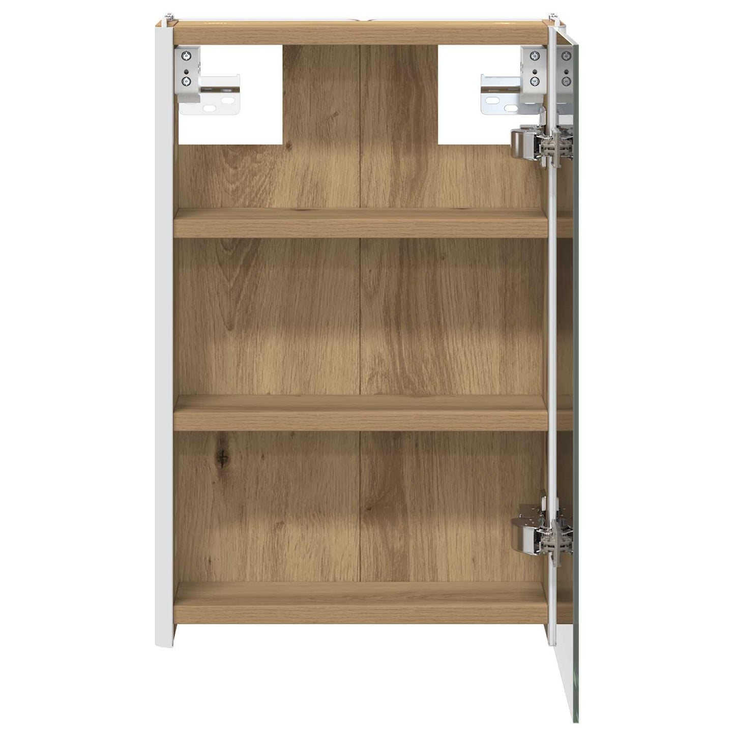 Badkamer spiegelkast Ambachtelijk eiken 33 x 11,5 x 50 cm is nu te koop bij PeponiXL, paradijselijk wonen!