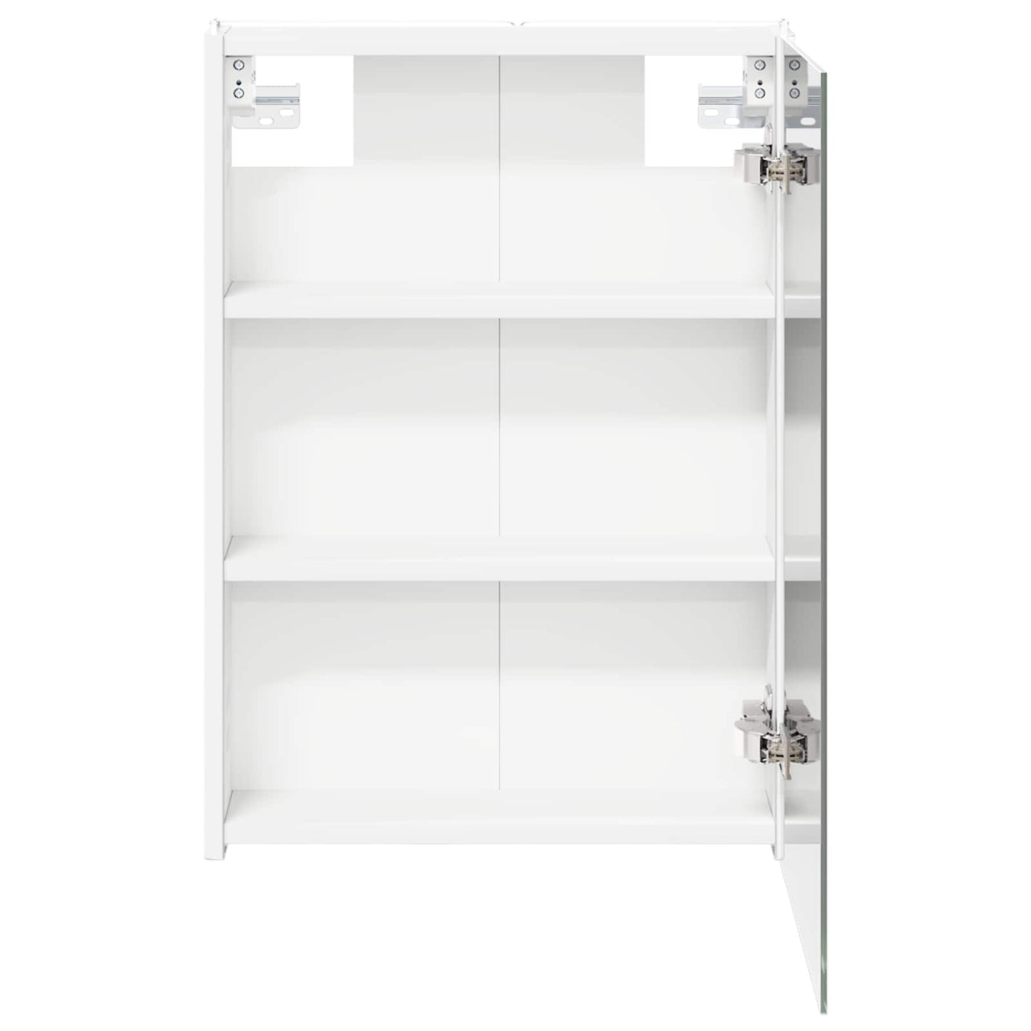 Badkamer spiegelkast voor Wit 43 x 11,5 x 60,5 cm Bewerkt hout is nu te koop bij PeponiXL, paradijselijk wonen!