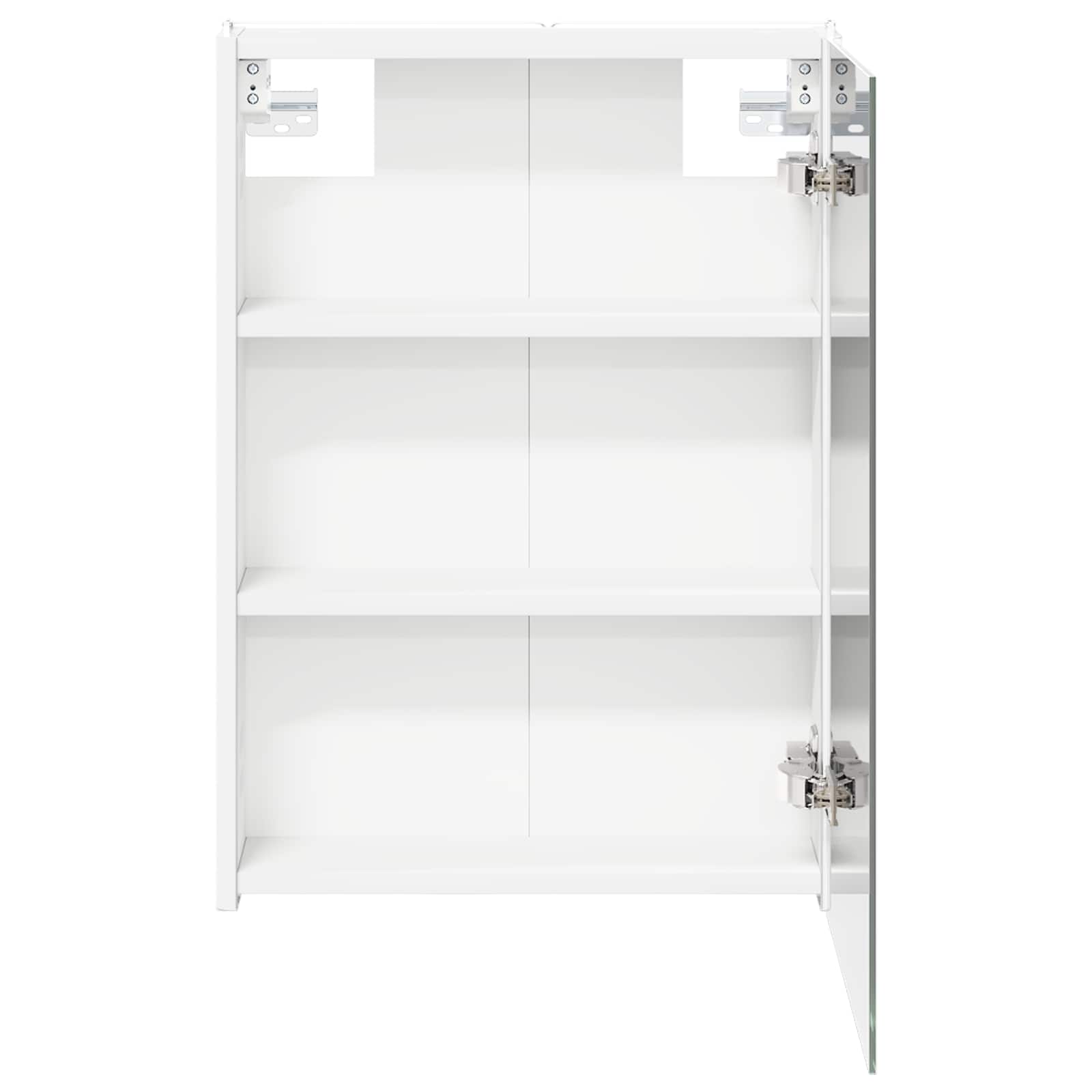 Badkamer spiegelkast voor Wit 43 x 11,5 x 60,5 cm Bewerkt hout is nu te koop bij PeponiXL, paradijselijk wonen!
