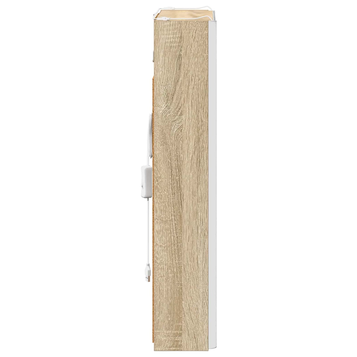 Badkamer spiegelkast Sonoma Eiken 43 x 11,5 x 60,5 cm is nu te koop bij PeponiXL, paradijselijk wonen!