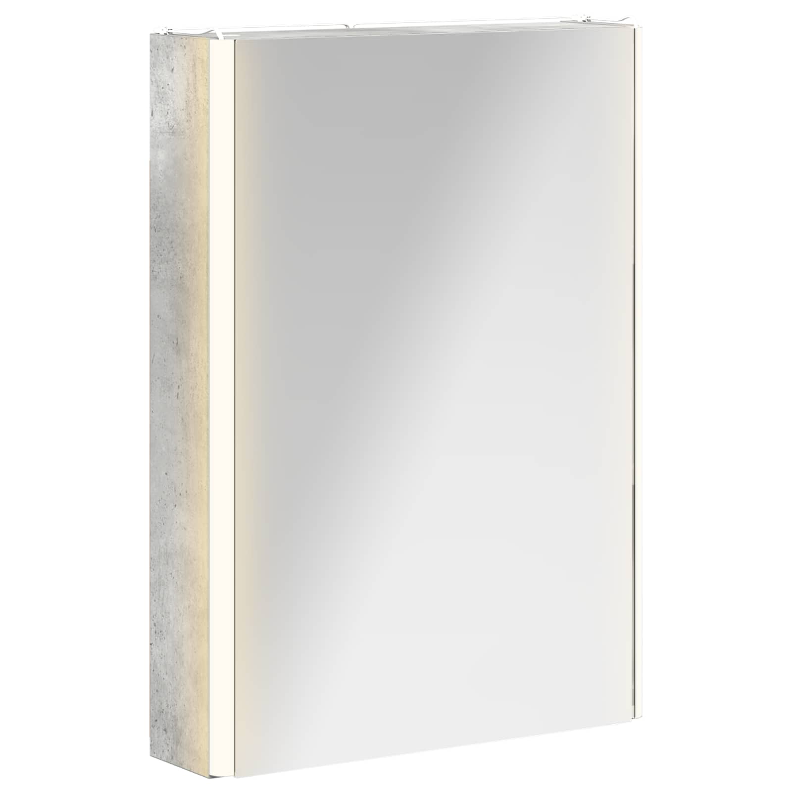 Badkamer spiegelkast Beton Grijs 43 x 11,5 x 60,5 cm is nu te koop bij PeponiXL, paradijselijk wonen!