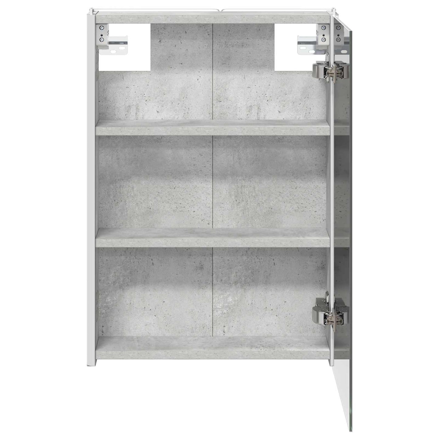 Badkamer spiegelkast Beton Grijs 43 x 11,5 x 60,5 cm is nu te koop bij PeponiXL, paradijselijk wonen!
