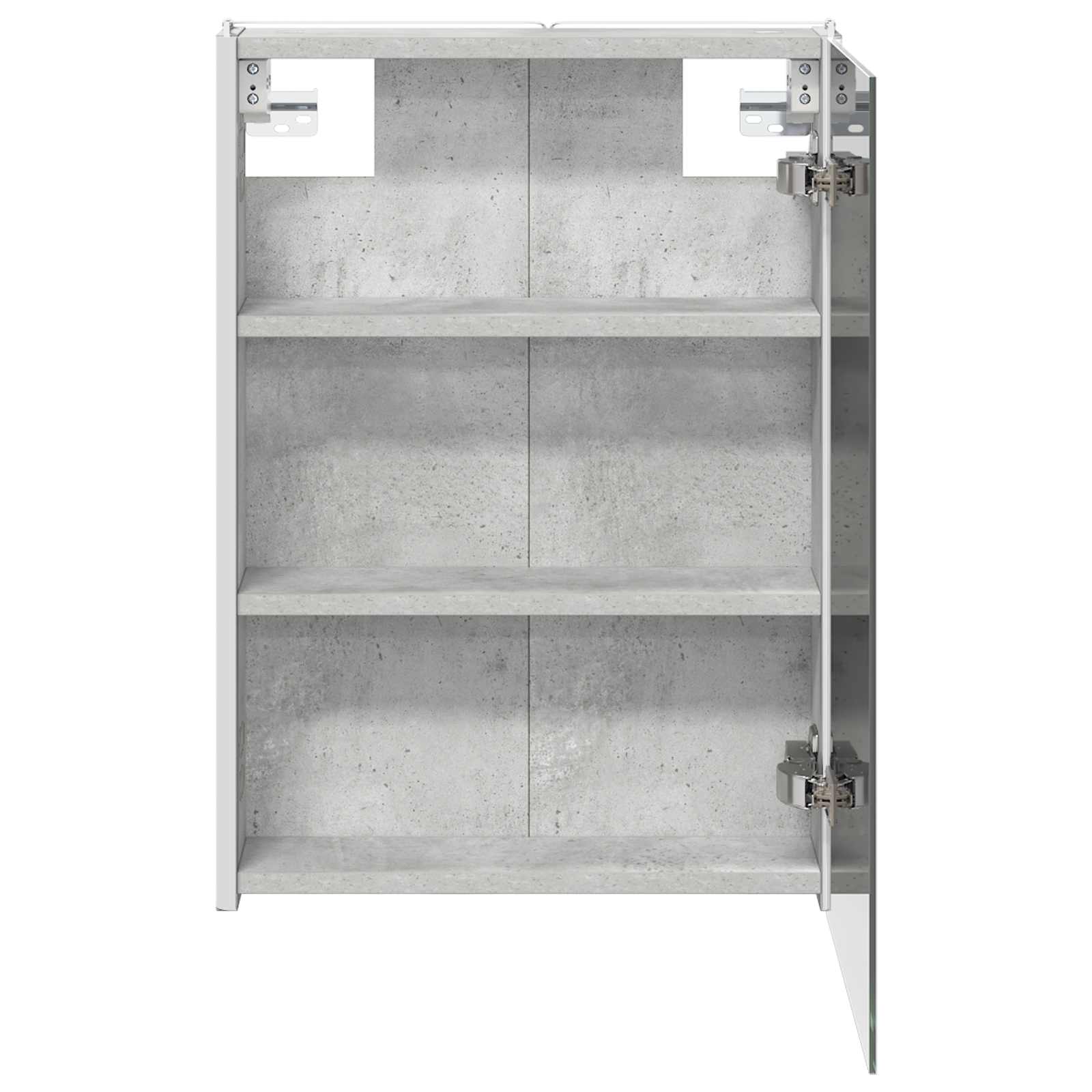 Badkamer spiegelkast Beton Grijs 43 x 11,5 x 60,5 cm is nu te koop bij PeponiXL, paradijselijk wonen!