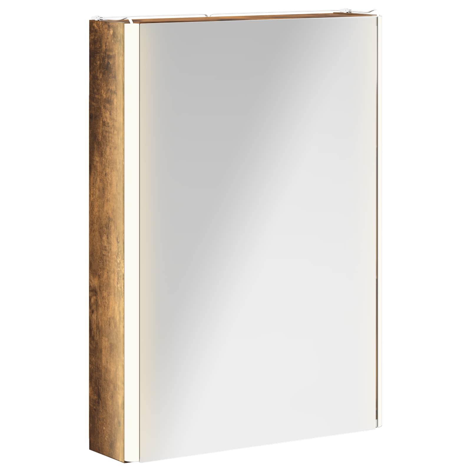 Badkamer spiegelkast Gerookt eiken 43 x 11,5 x 60,5 cm is nu te koop bij PeponiXL, paradijselijk wonen!