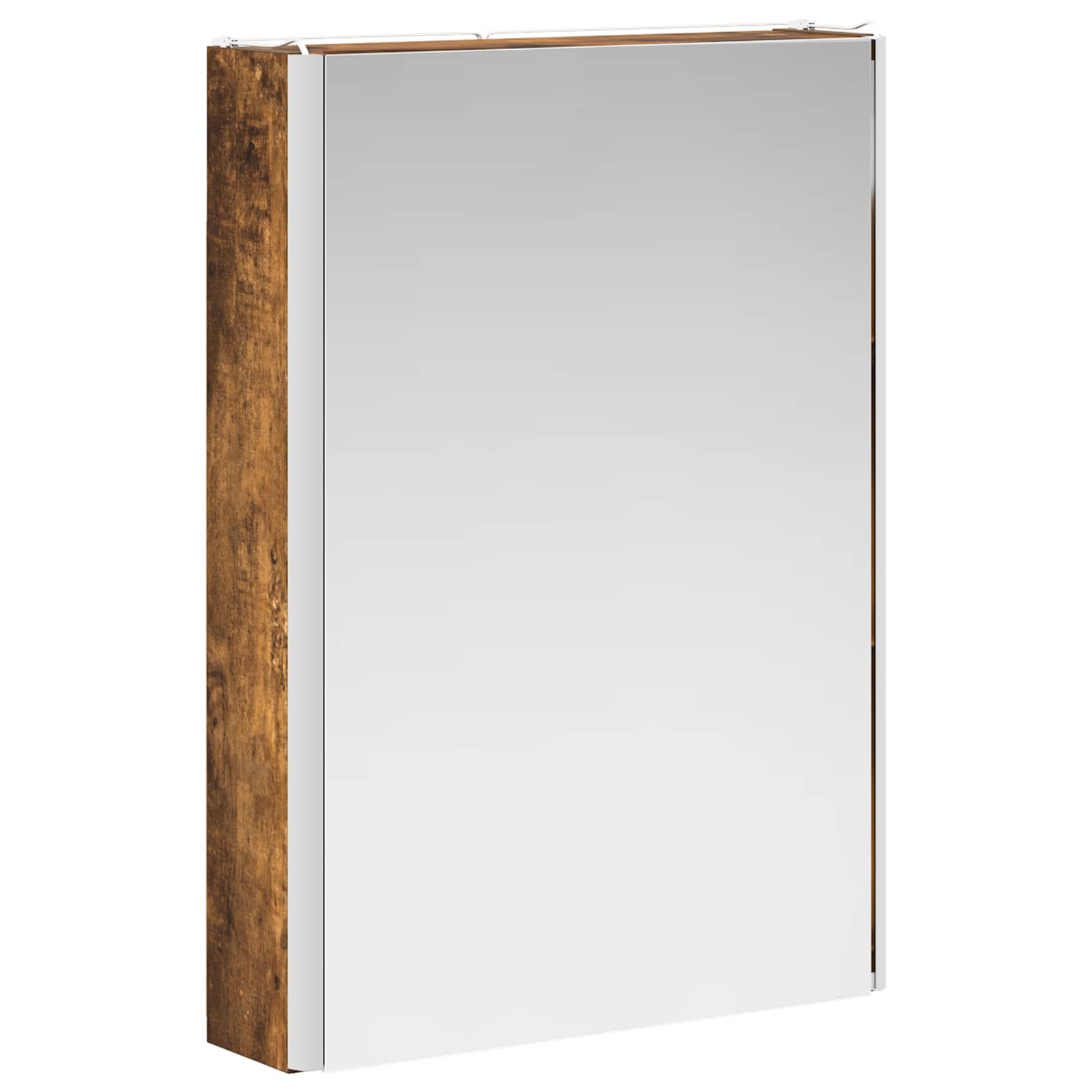 Badkamer spiegelkast Gerookt eiken 43 x 11,5 x 60,5 cm is nu te koop bij PeponiXL, paradijselijk wonen!
