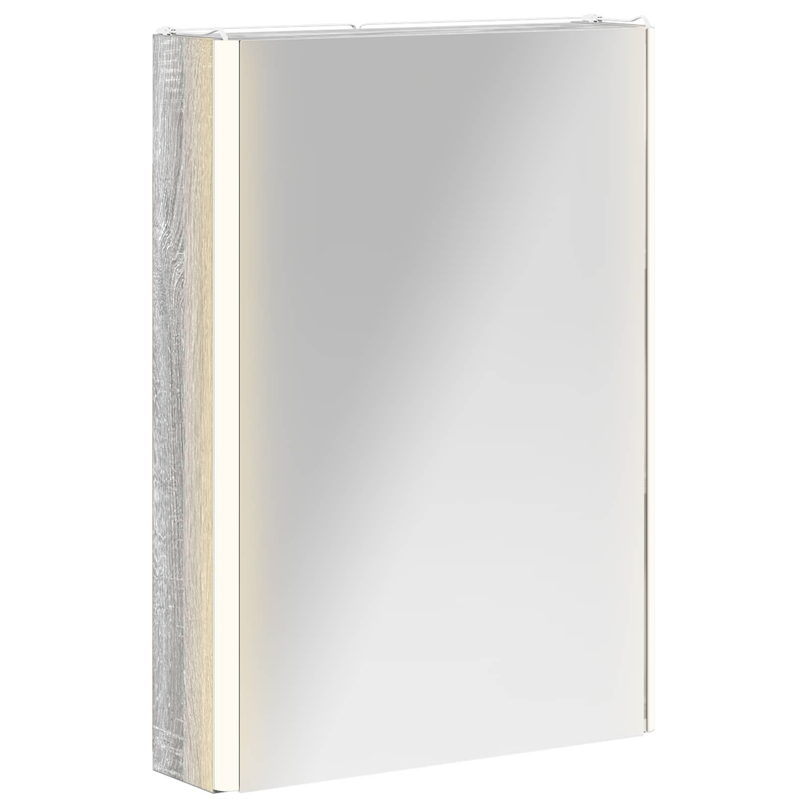 Badkamer spiegelkast Grijs Sonoma 43 x 11,5 x 60,5 cm is nu te koop bij PeponiXL, paradijselijk wonen!